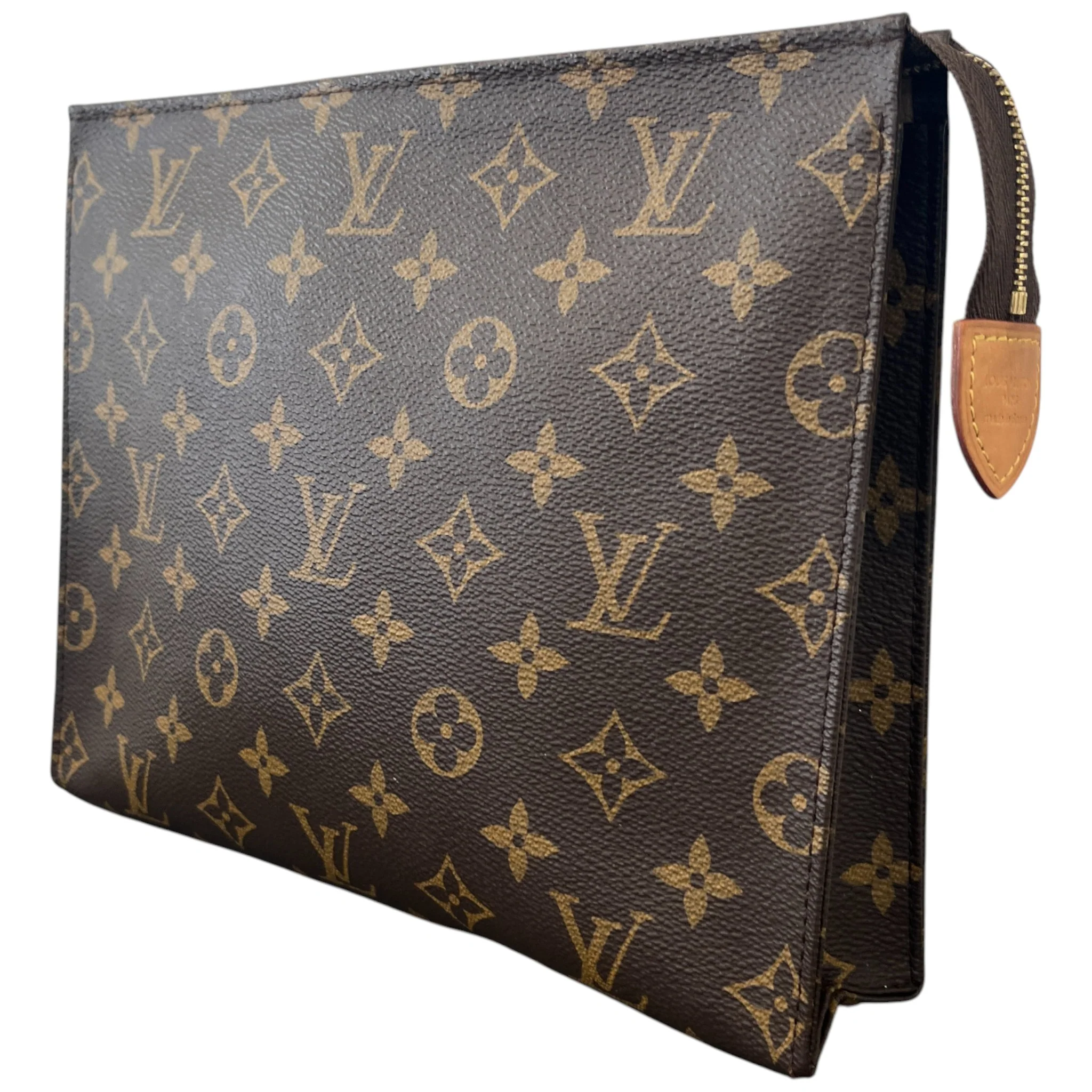 Women's Monogram Canvas 26 Toiletry Pouch Brown - Image 4