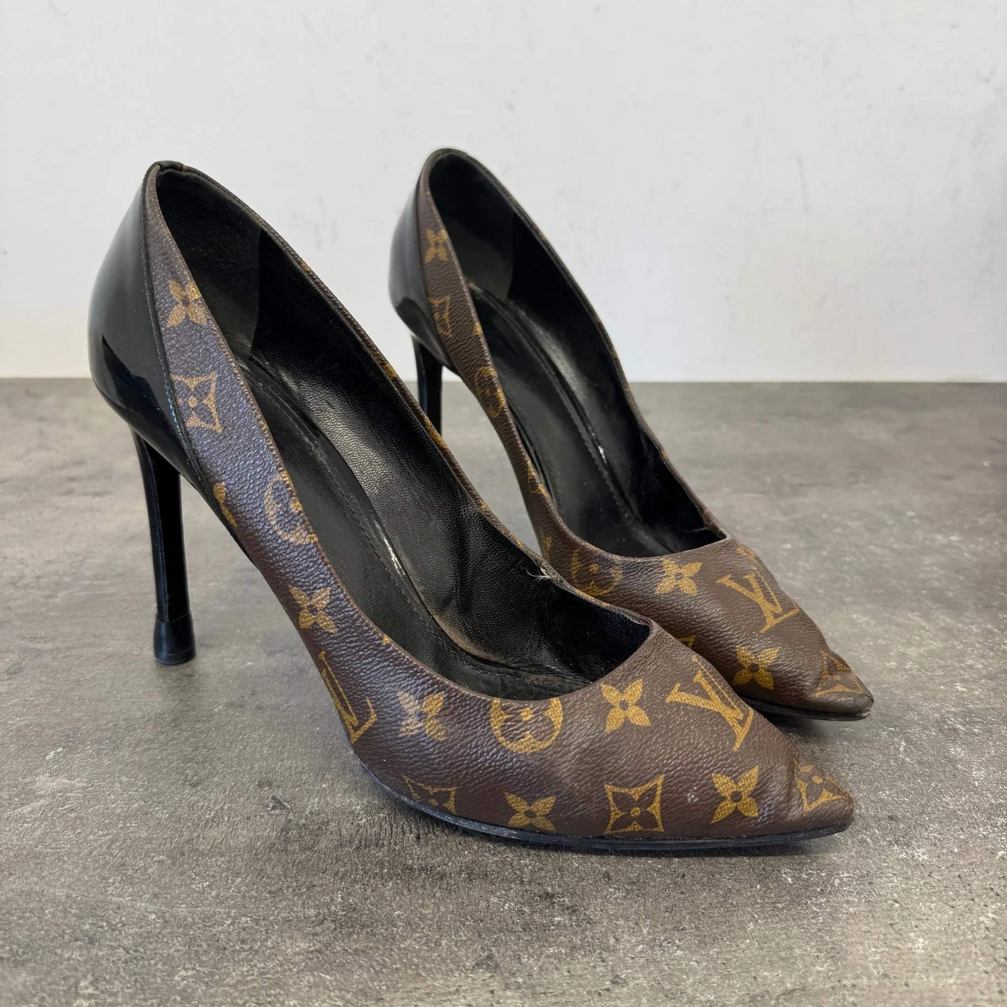 Women's Monogram Cherie Heels Brown Size EU 42 / UK 9 - Image 13