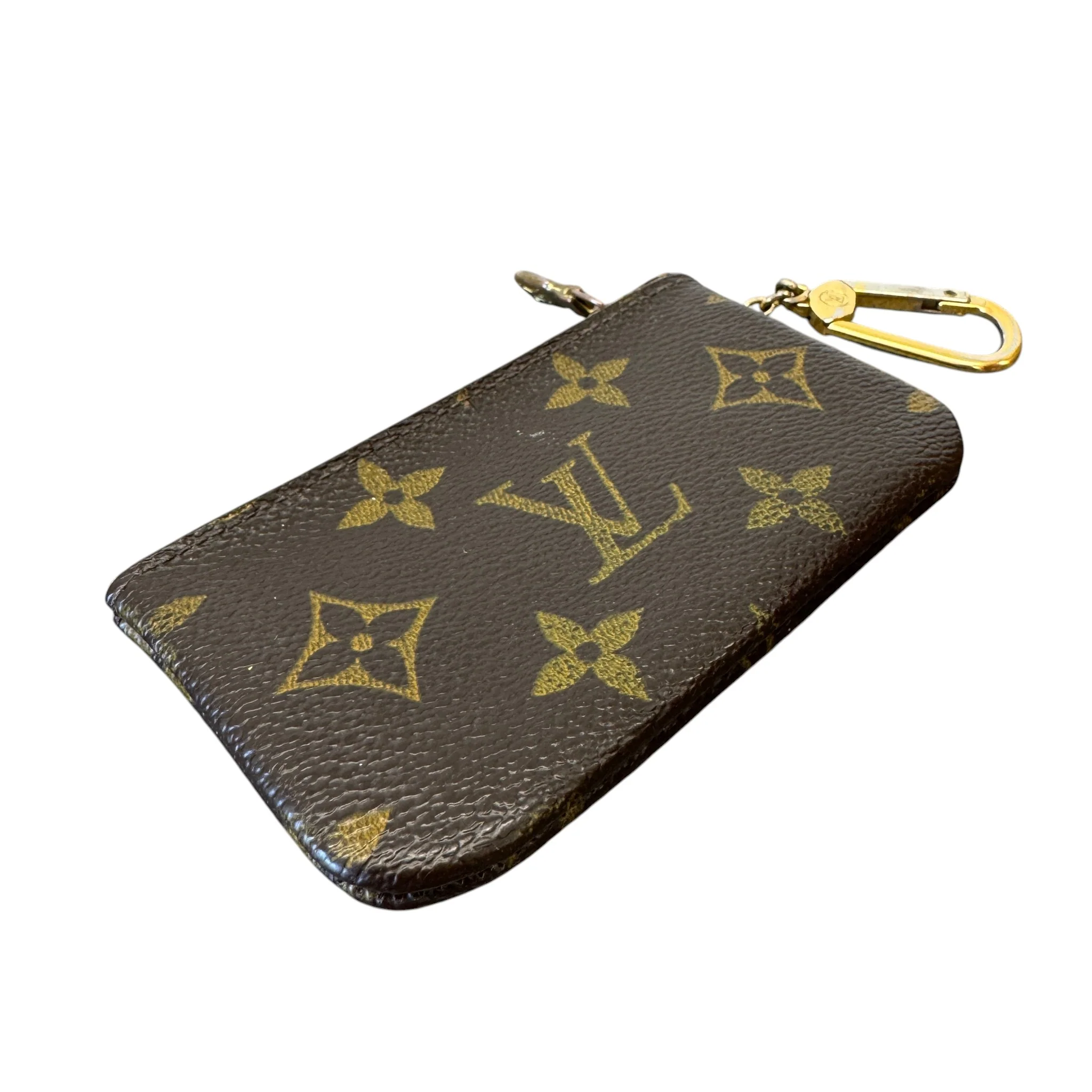 Women's Monogram Coin Purse Brown - Image 4