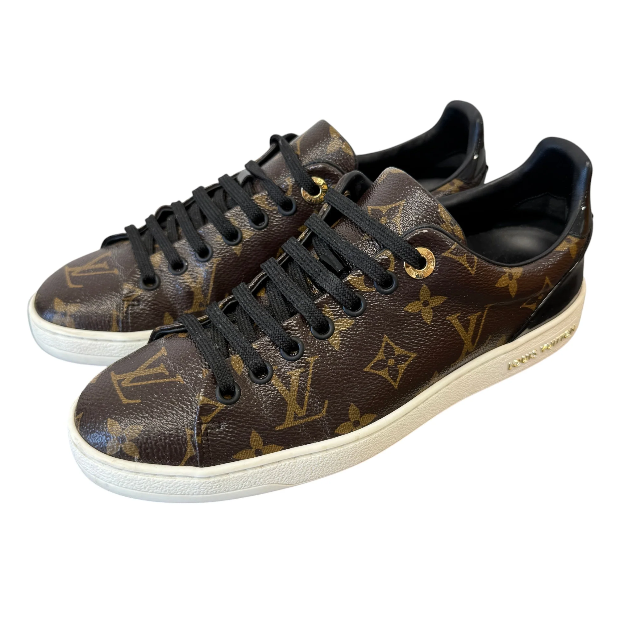 Women's Monogram Frontrow Low Trainers Brown Size EU 37 / UK 4 - Image 11