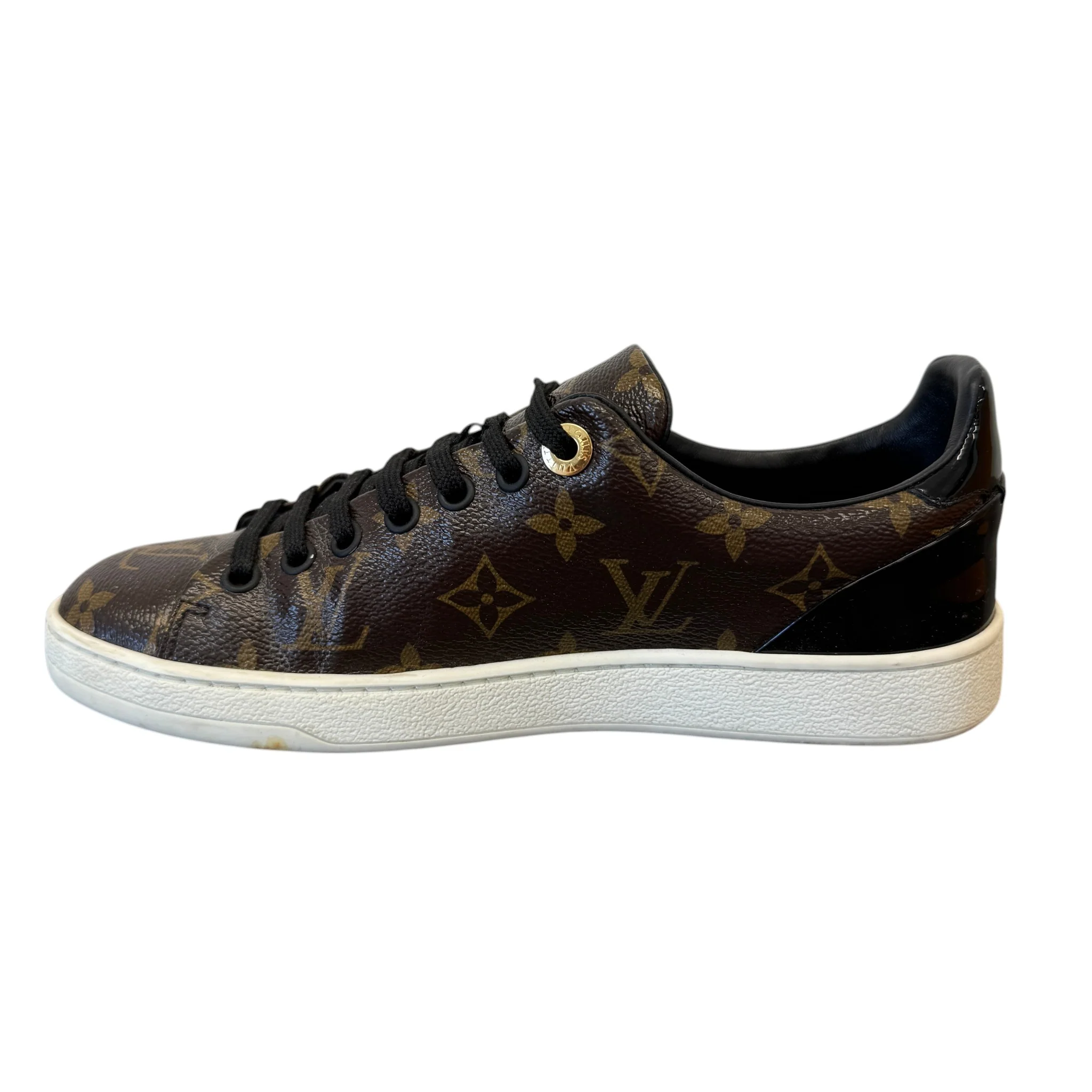 Women's Monogram Frontrow Low Trainers Brown Size EU 37 / UK 4 - Image 2