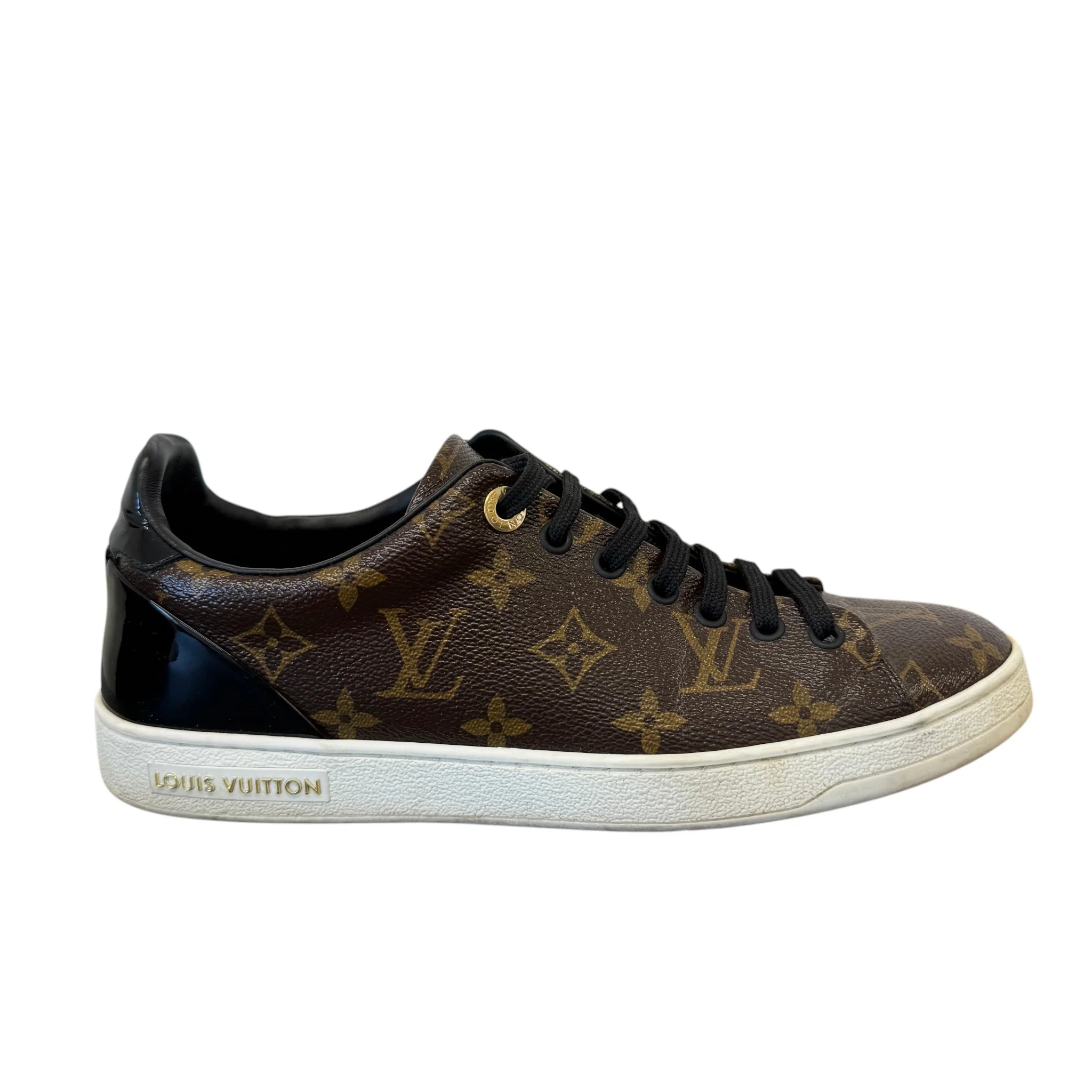Women's Monogram Frontrow Low Trainers Brown Size EU 40 / UK 7