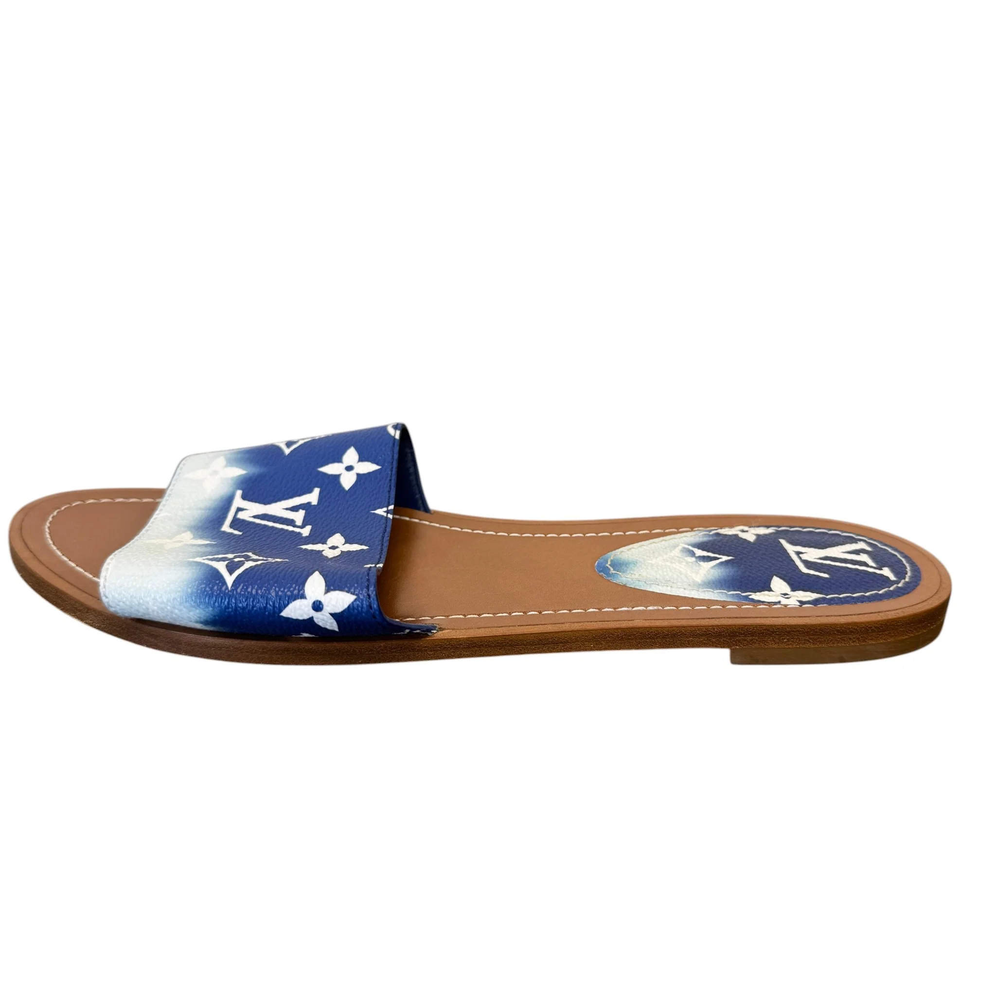 Women's Monogram  Lock It Slides Navy Size EU 40 / UK 7 - Image 4