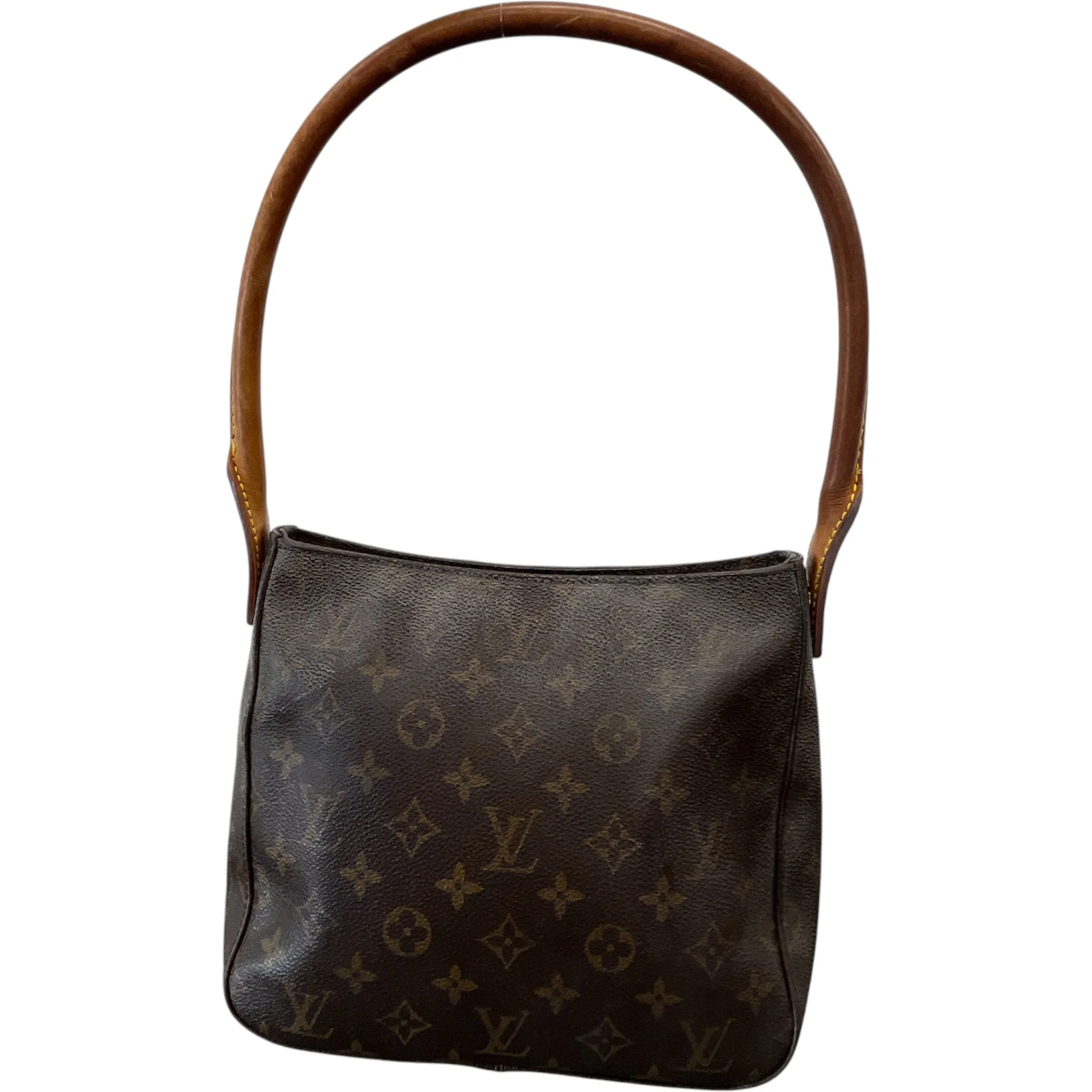 Women's Monogram Looping Mm Shoulder Bag Brown - Image 8