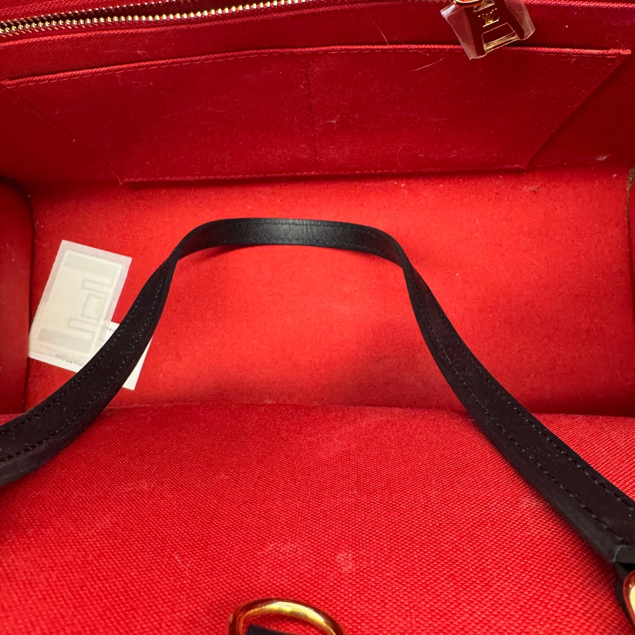 Women's Monogram Onthego Mm Handbag Brown - Image 10