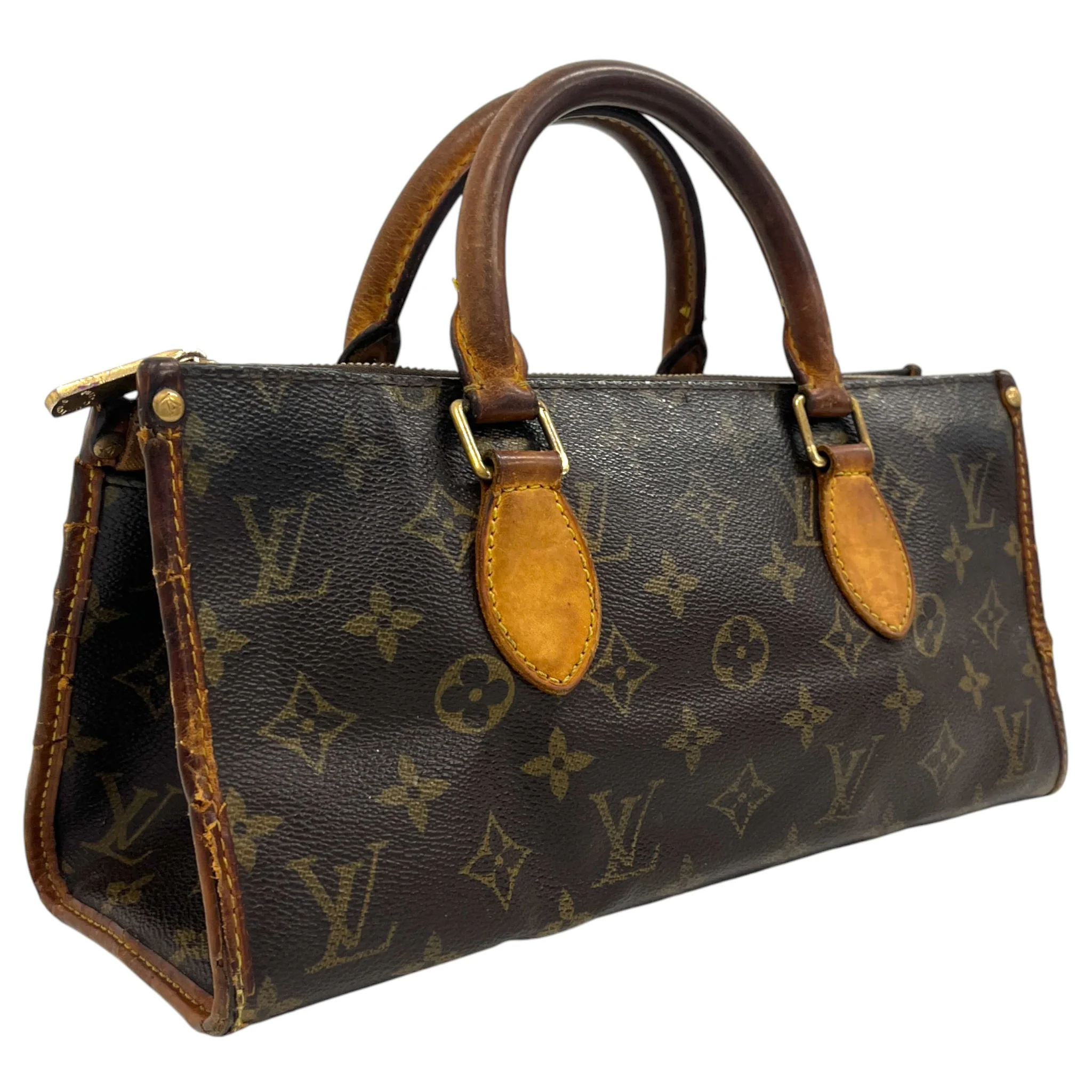 Women's Monogram Popincourt Handbag Brown - Image 3