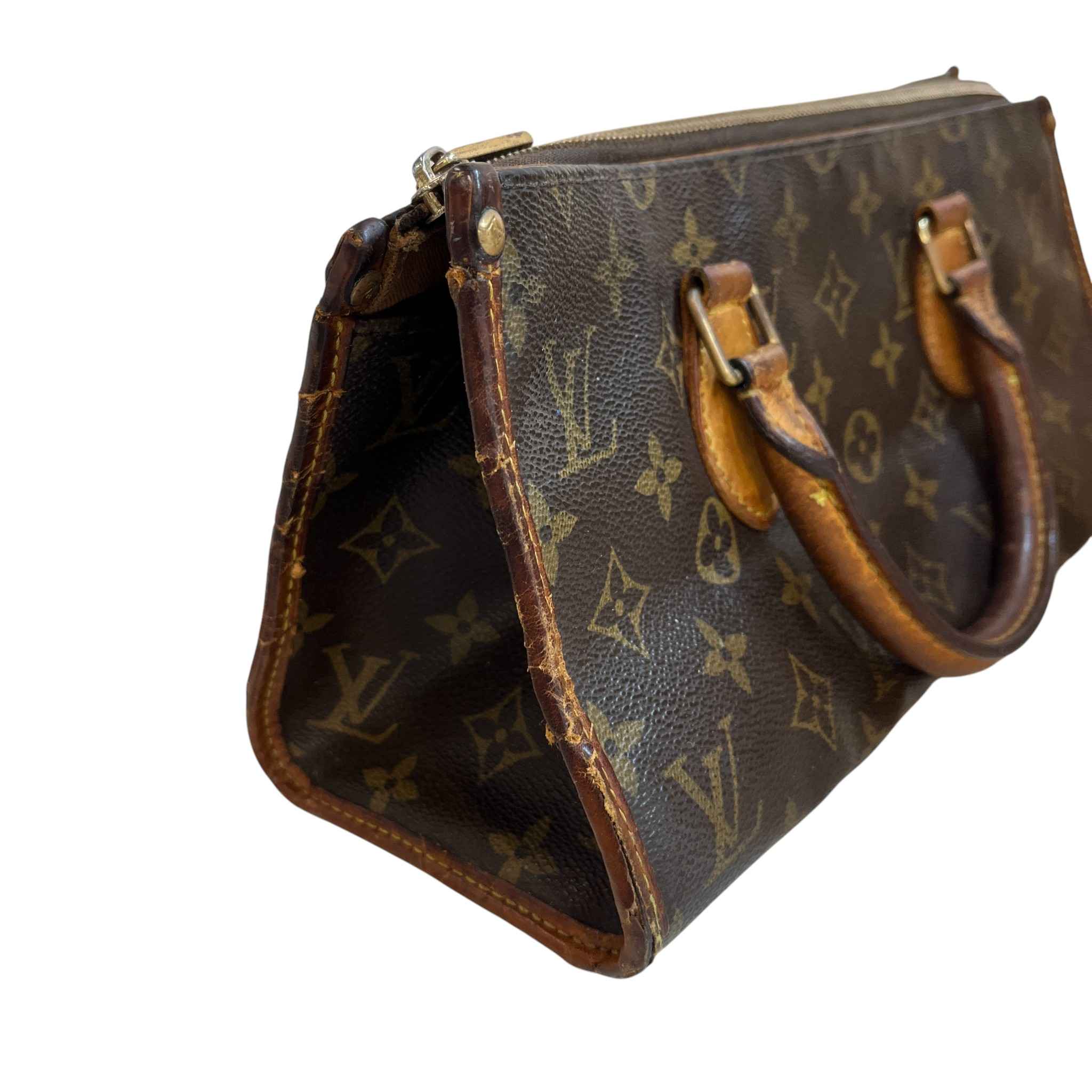 Women's Monogram Popincourt Handbag Brown - Image 8