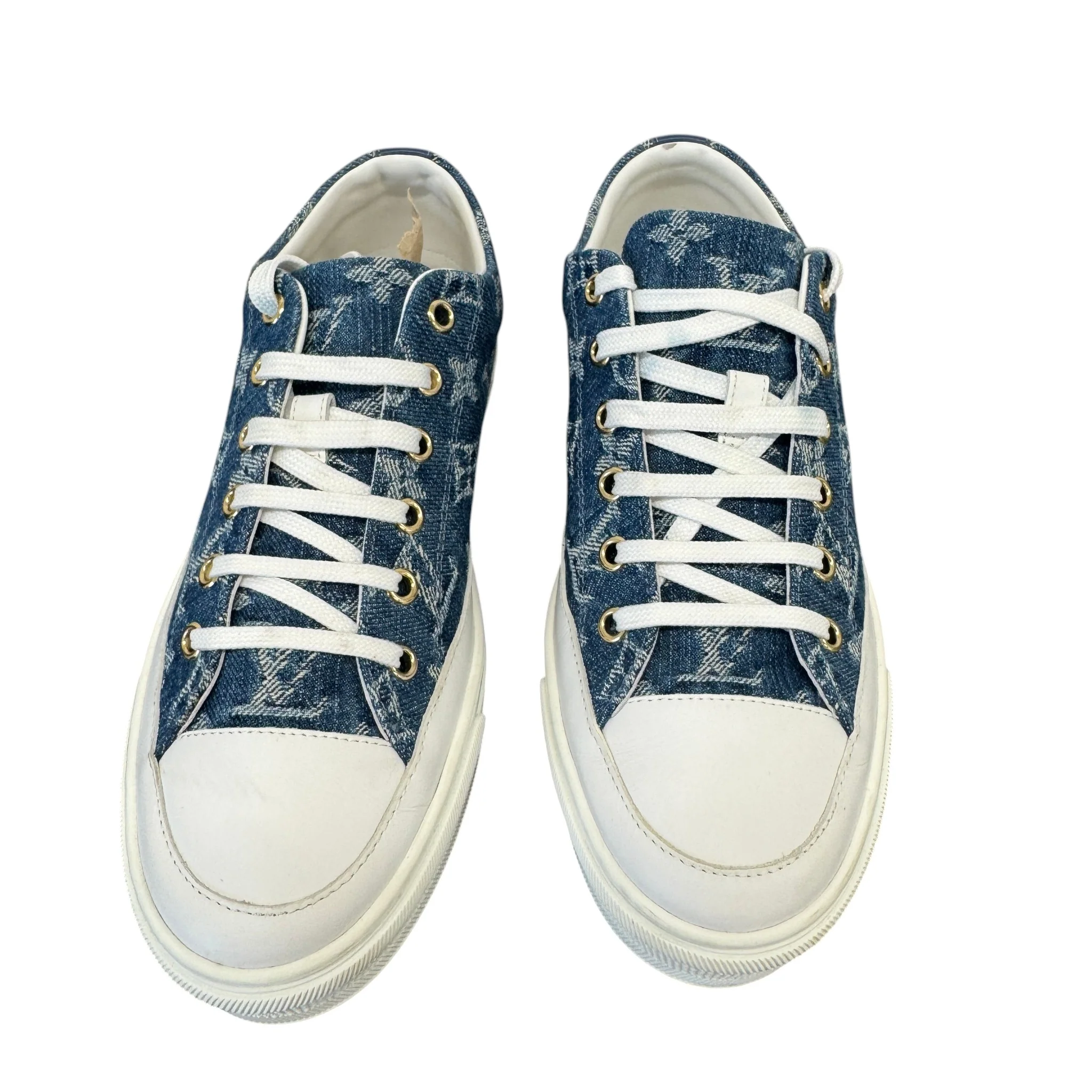 Women's Monogram Stellar Low Trainers Blue Size EU 37.5 / UK 4.5 - Image 6