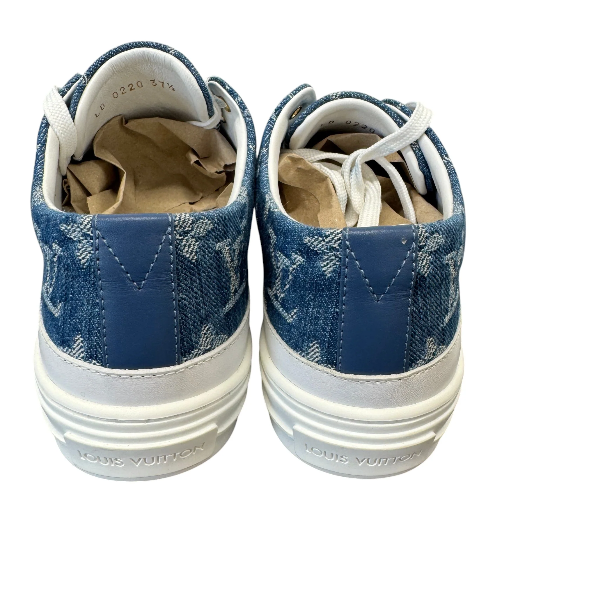 Women's Monogram Stellar Low Trainers Blue Size EU 37.5 / UK 4.5 - Image 9