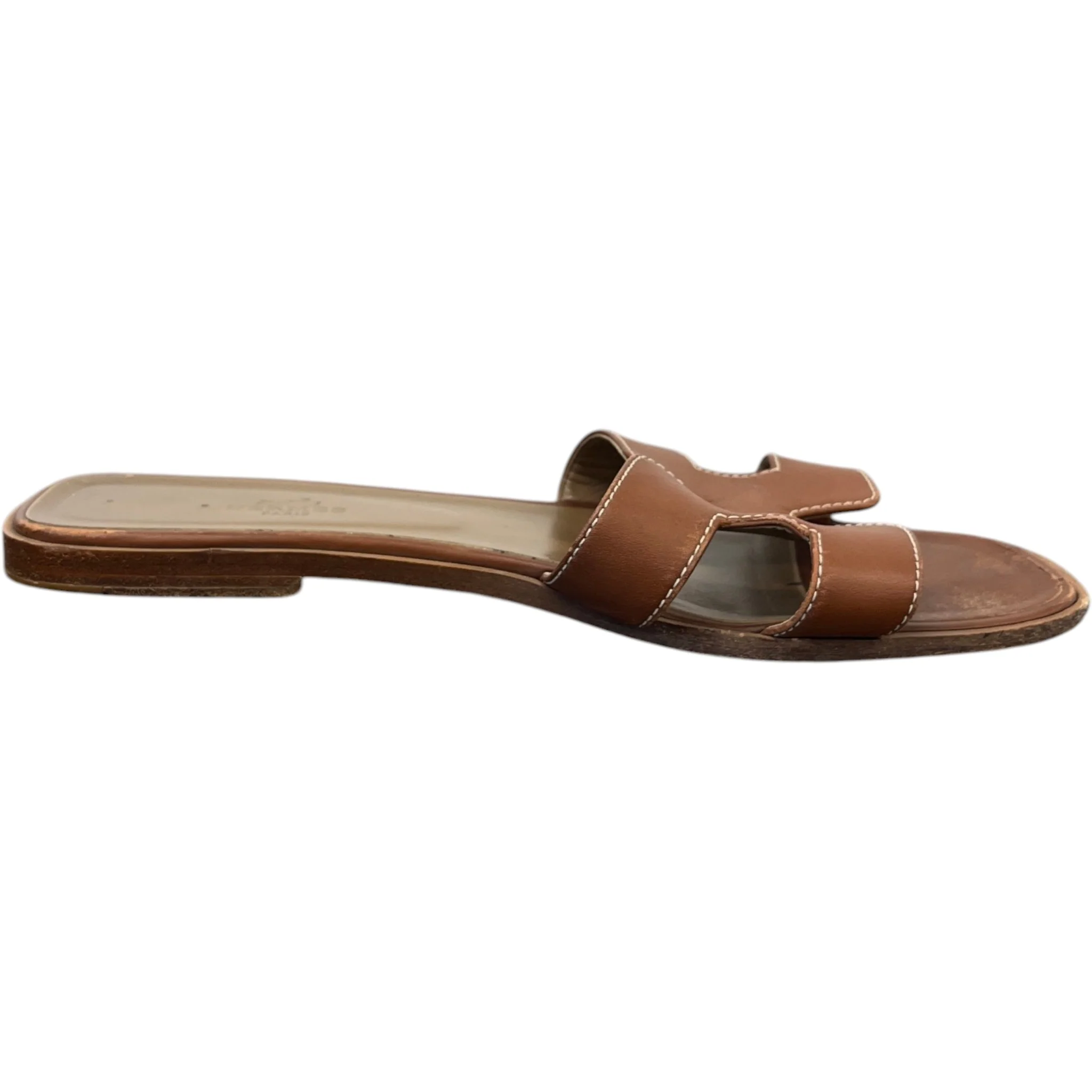Women's Oran Slides Brown Size EU 40 / UK 7 - Image 4