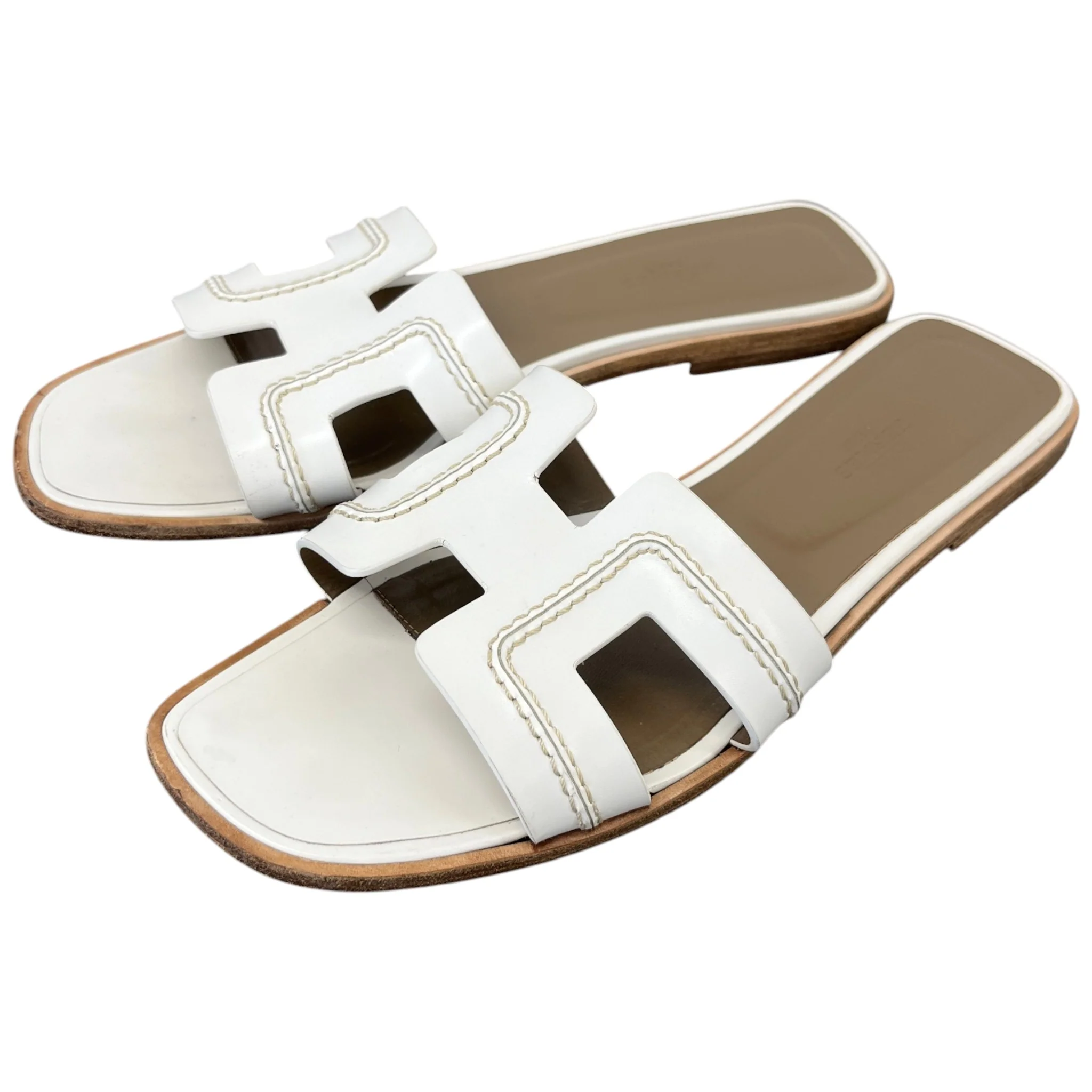Women's Oran Slides White Size EU 40 / UK 7 - Image 9