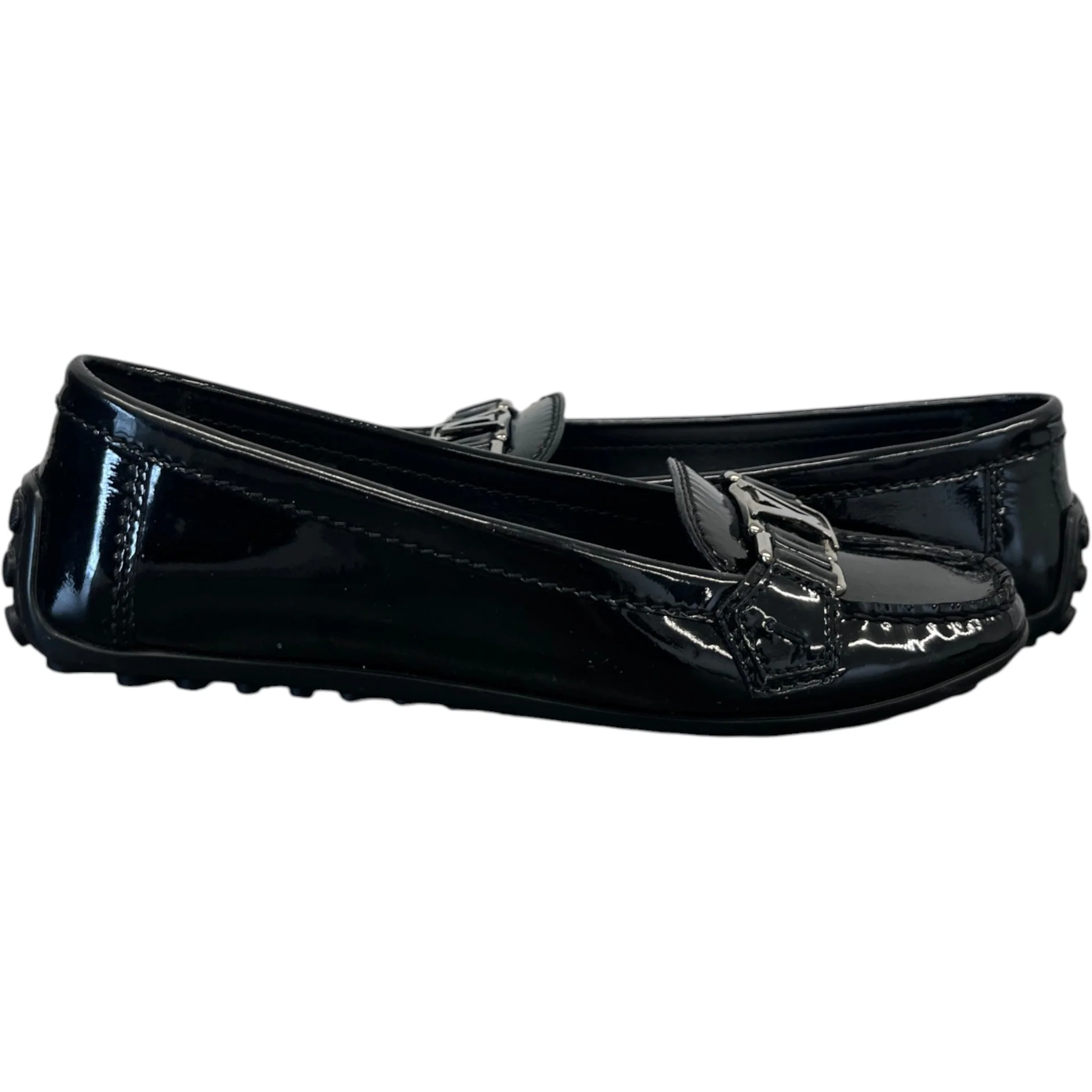 Women's Oxford Loafers Black Size EU 36 / UK 3 - Image 3