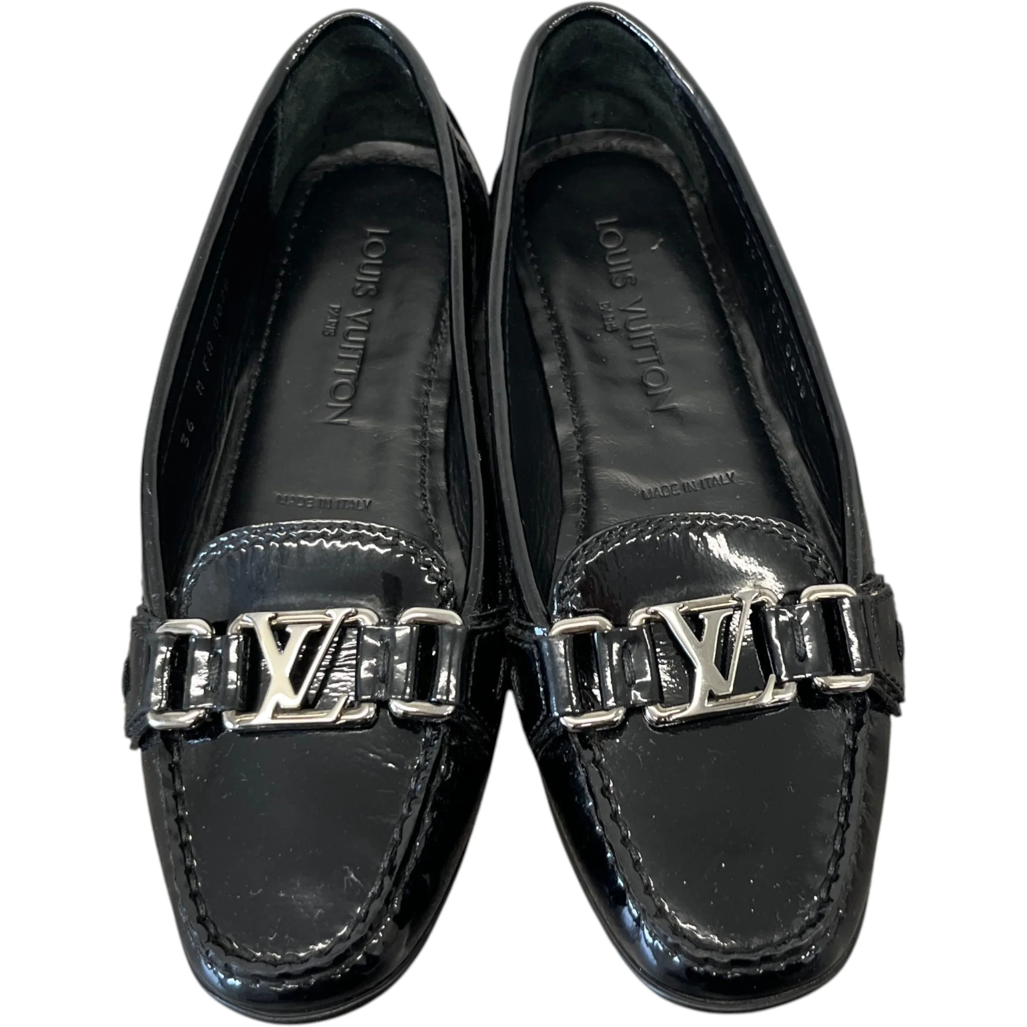 Women's Oxford Loafers Black Size EU 36 / UK 3 - Image 6
