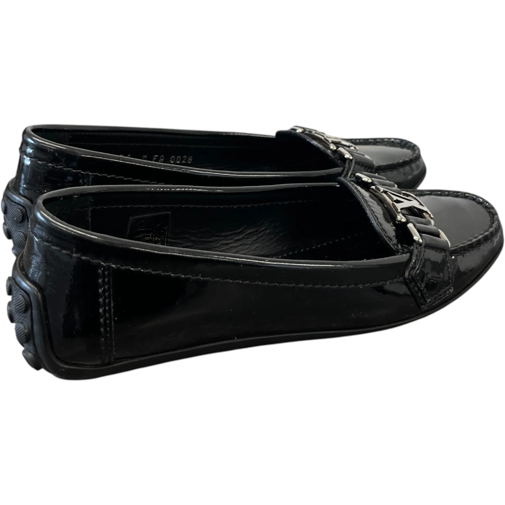 Women's Oxford Loafers Black Size EU 36 / UK 3 - Image 8