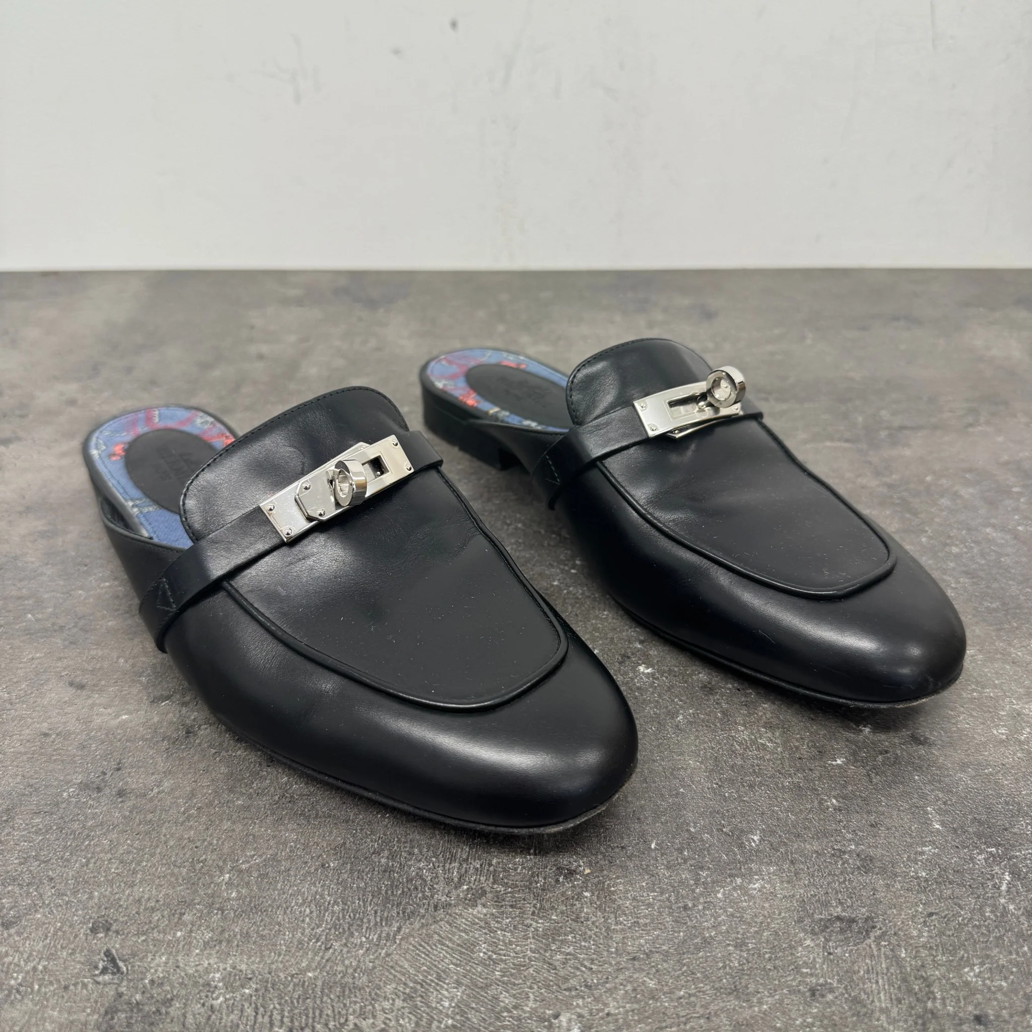 Women's Oz Mule Loafers Black Size EU 36.5 / UK 3.5 - Image 11