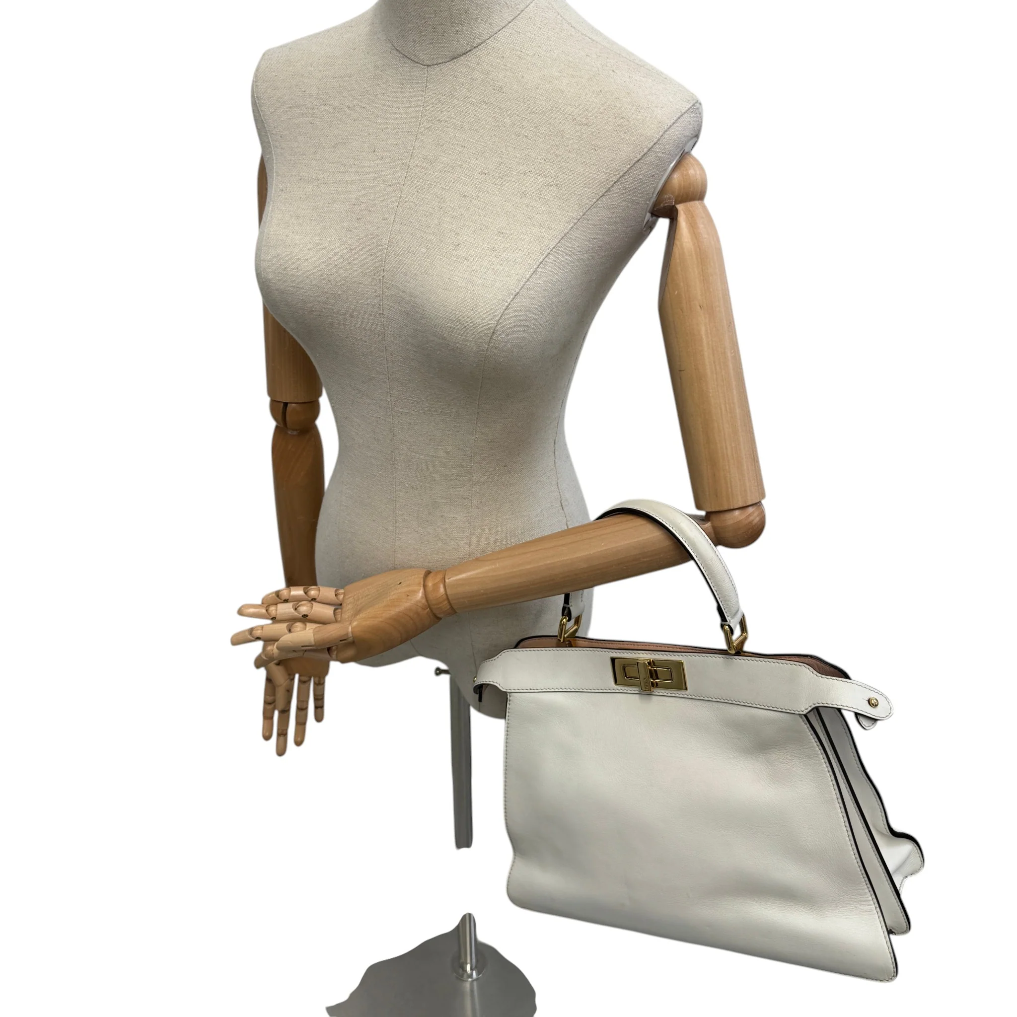 Women's Peekaboo Bag White - Image 2