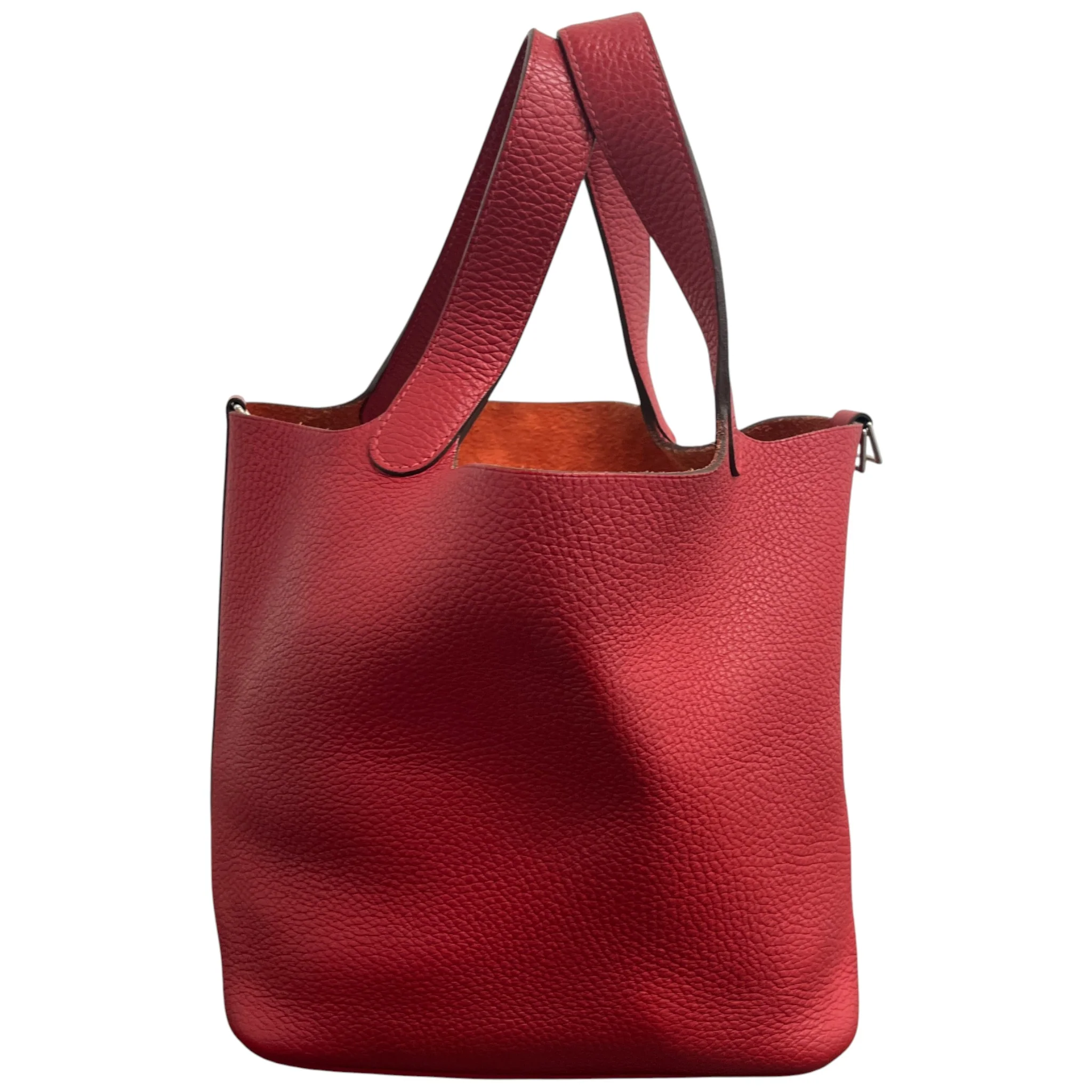 Women's Picotin 22 Clemence Bag Red - Image 11