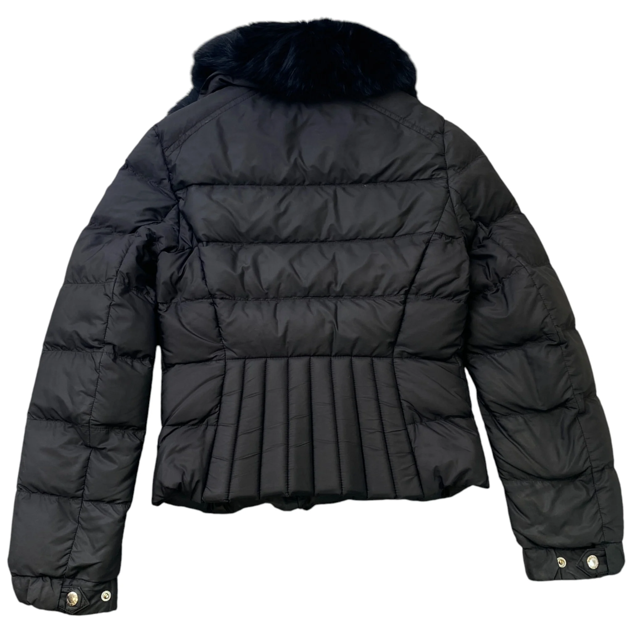 Women's Plaque Logo Down Jacket Black Size IT 40 / UK 8 - Image 2