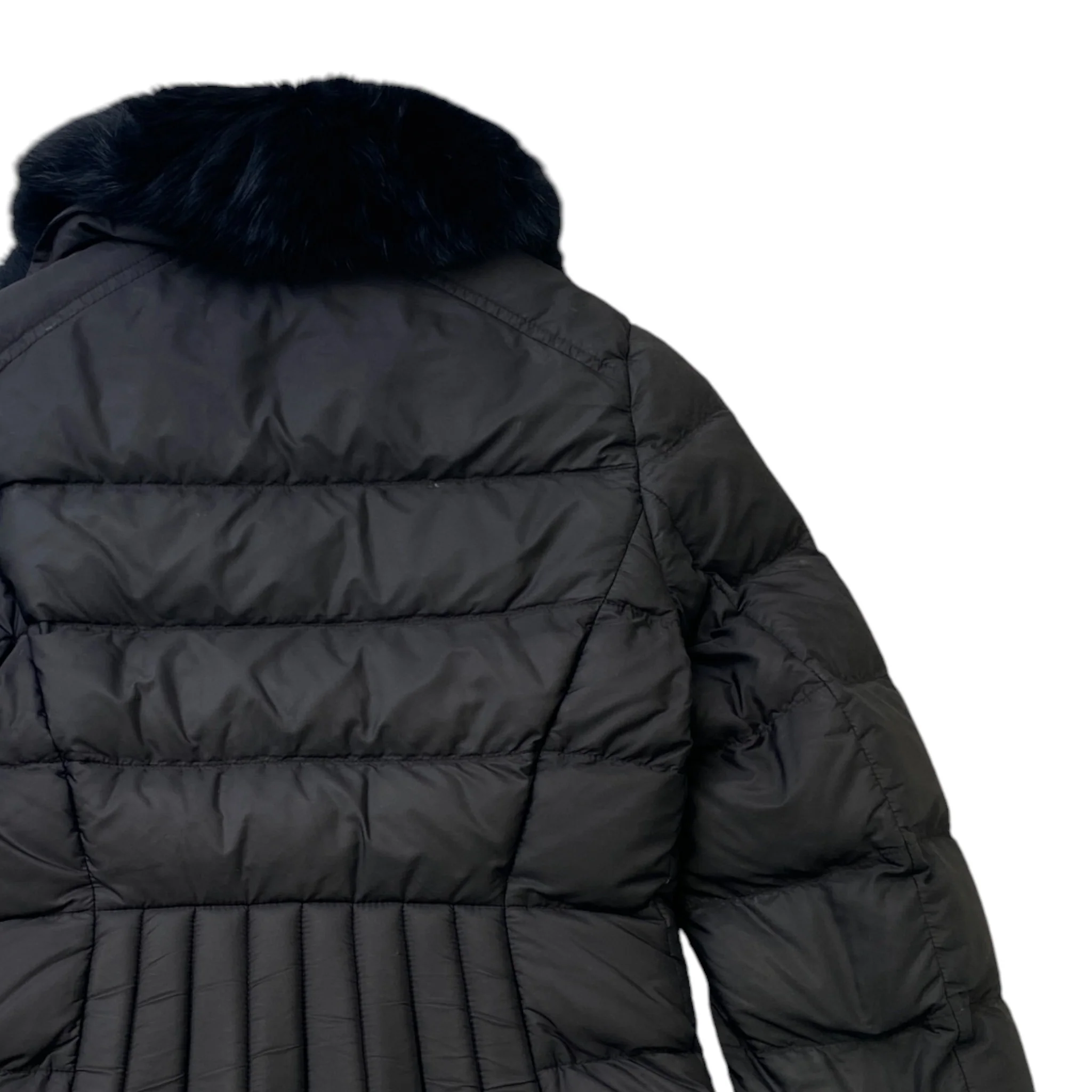 Women's Plaque Logo Down Jacket Black Size IT 40 / UK 8 - Image 4