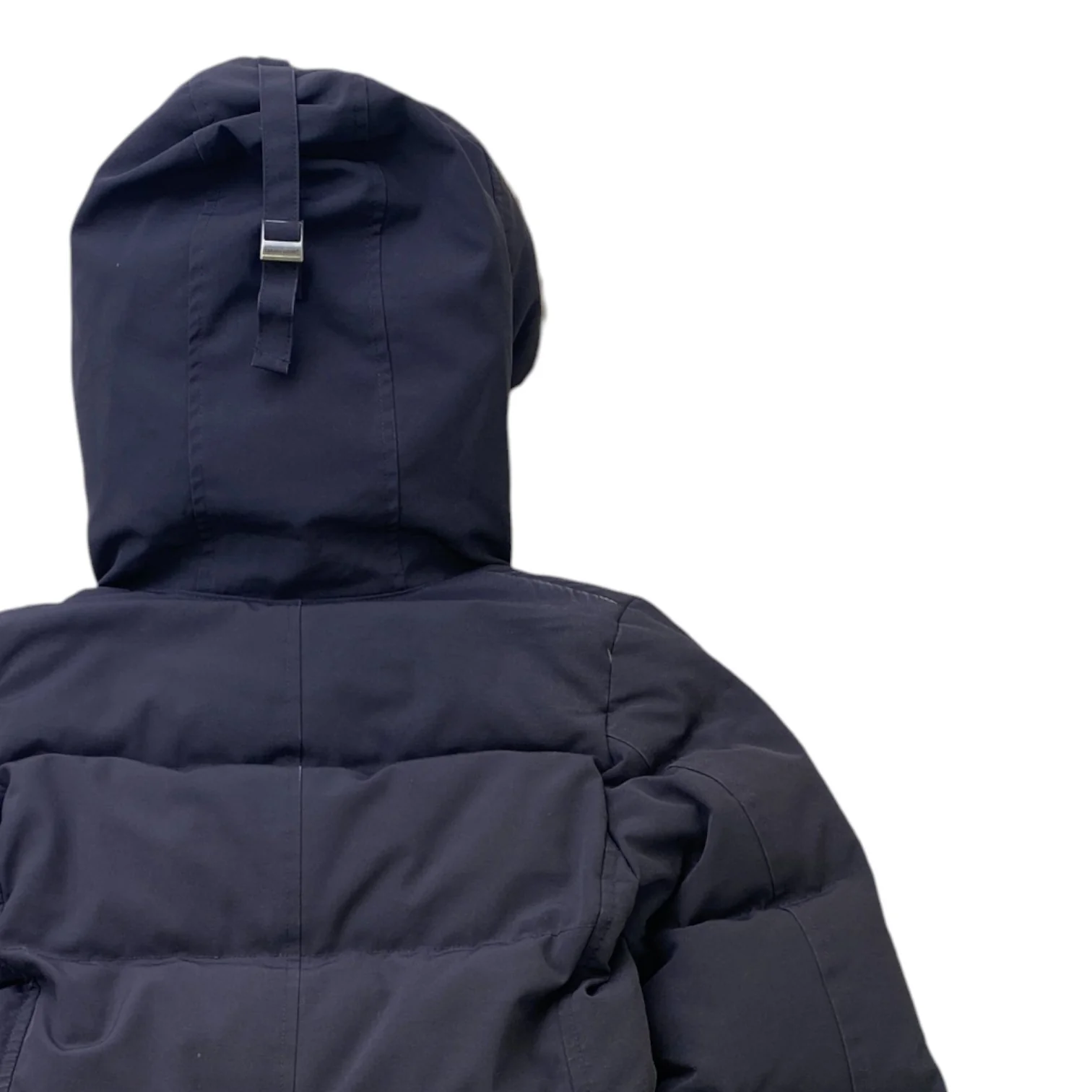 Women's Portland Parka Down Jacket Navy Size S - Image 4