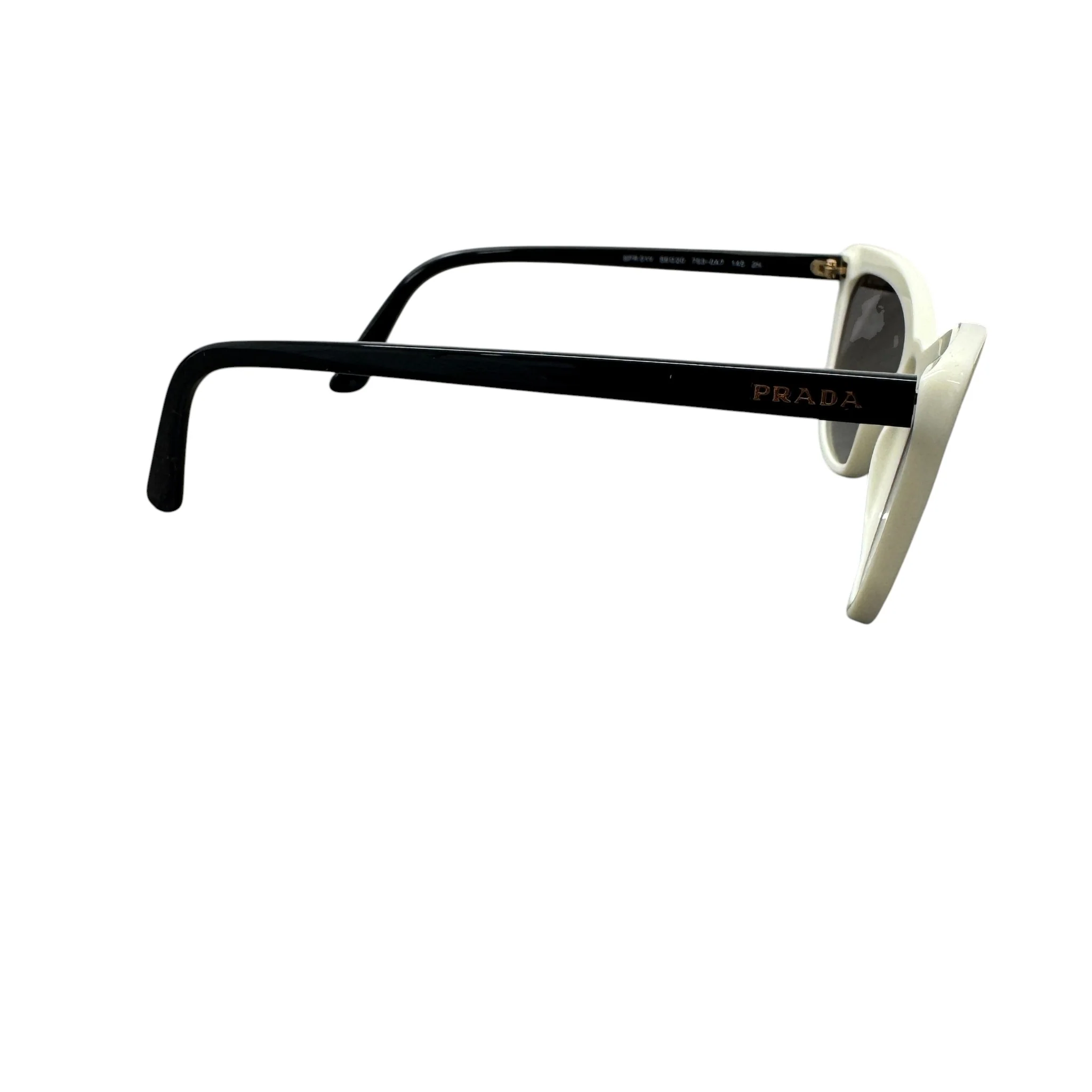 Women's Pr 01V Sunglasses White - Image 4