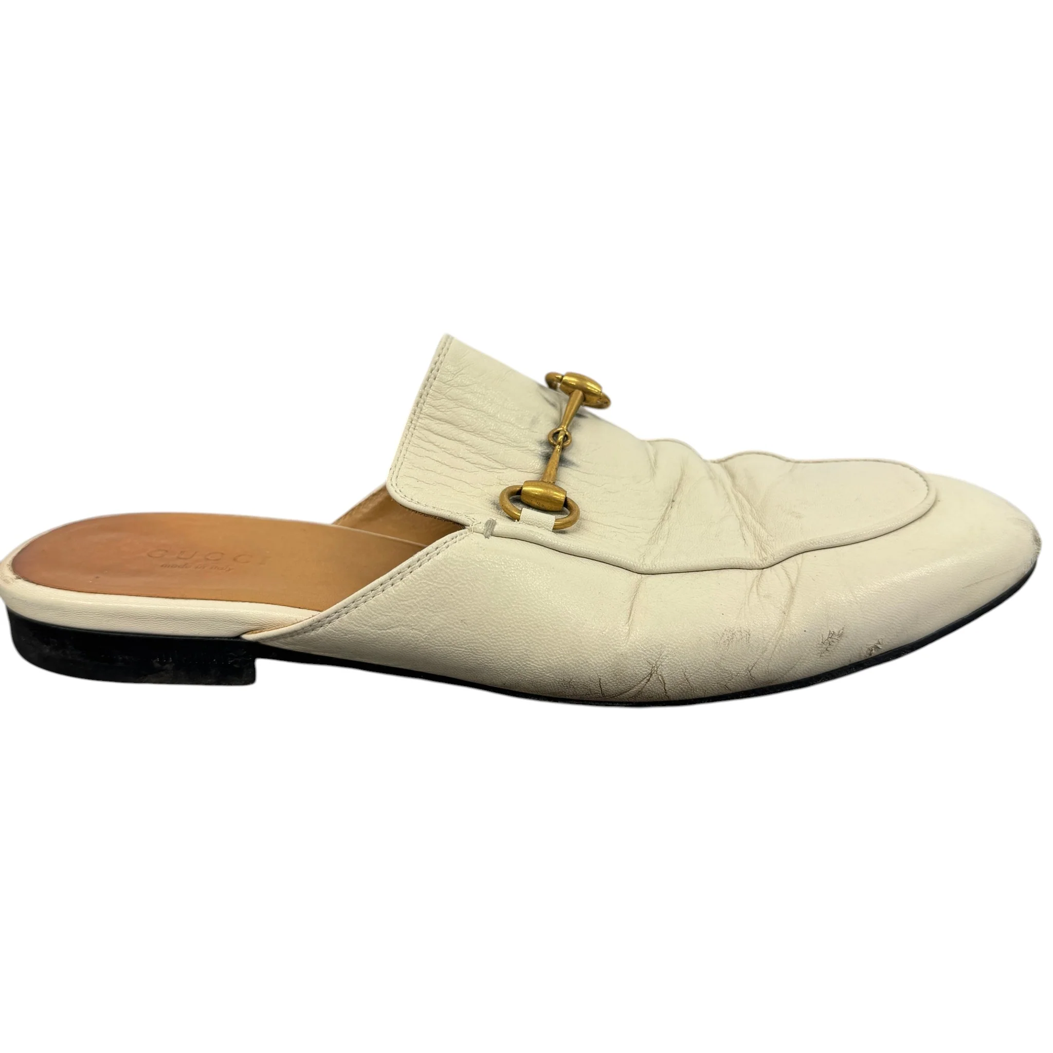 Women's Princetown Loafers Cream Size EU 38.5 / UK 5.5