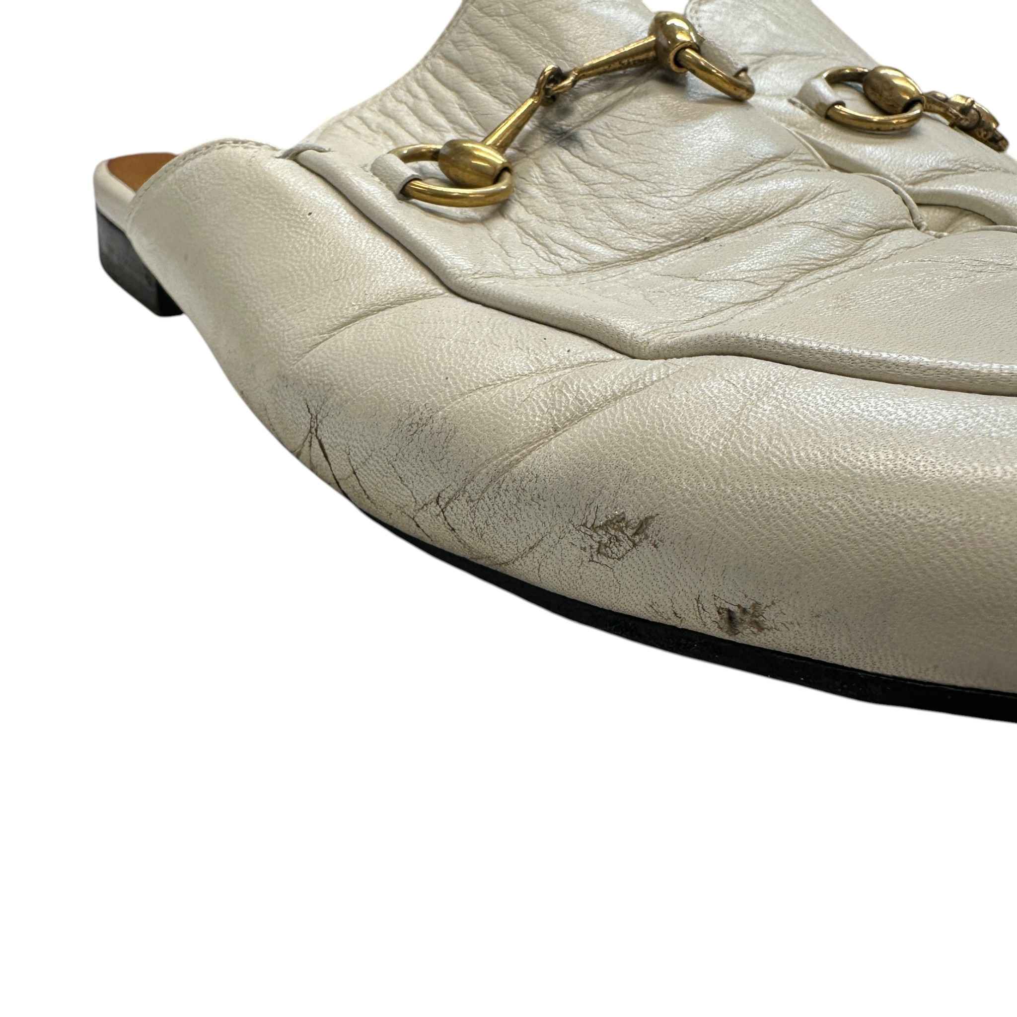 Women's Princetown Loafers Cream Size EU 38.5 / UK 5.5 - Image 12
