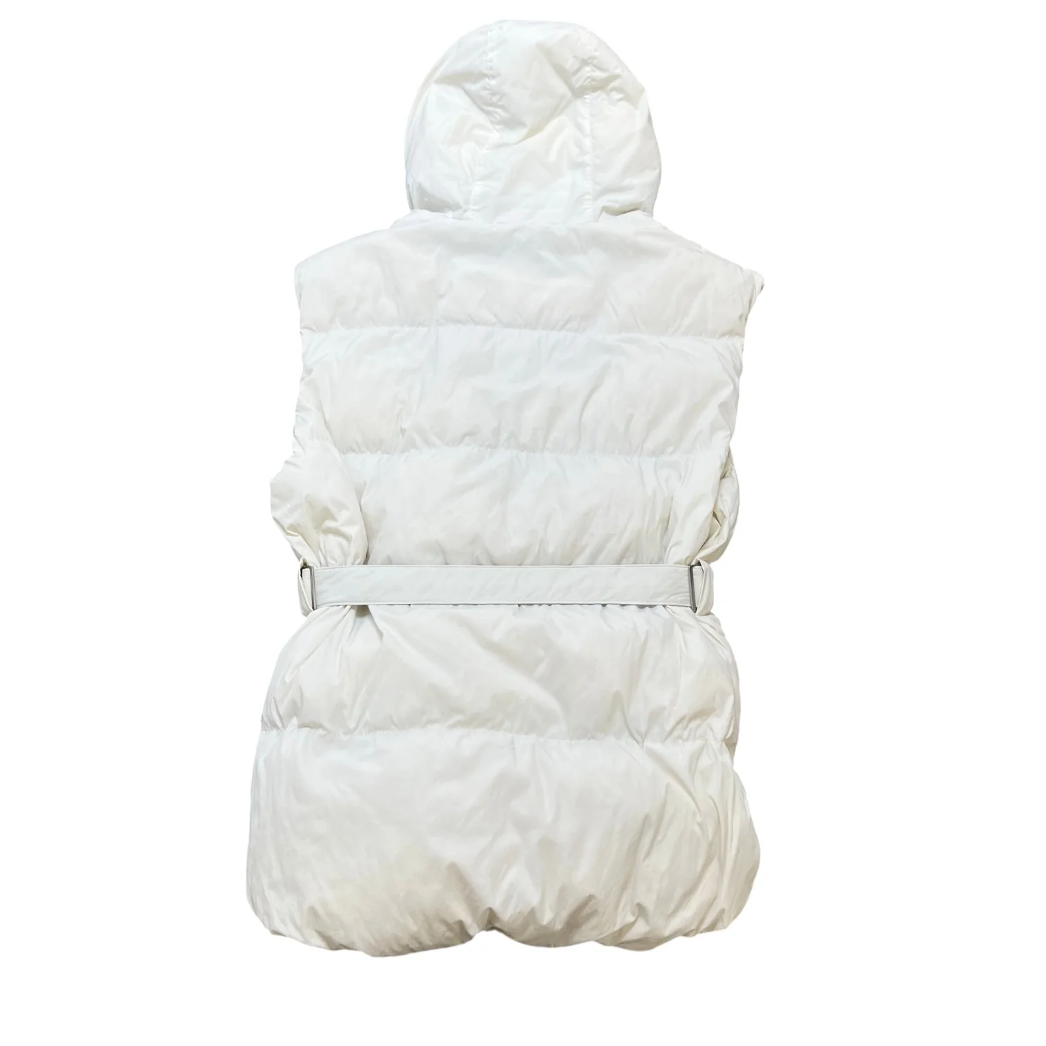 Women's Rayla Hooded Gilet White Size L - Image 2