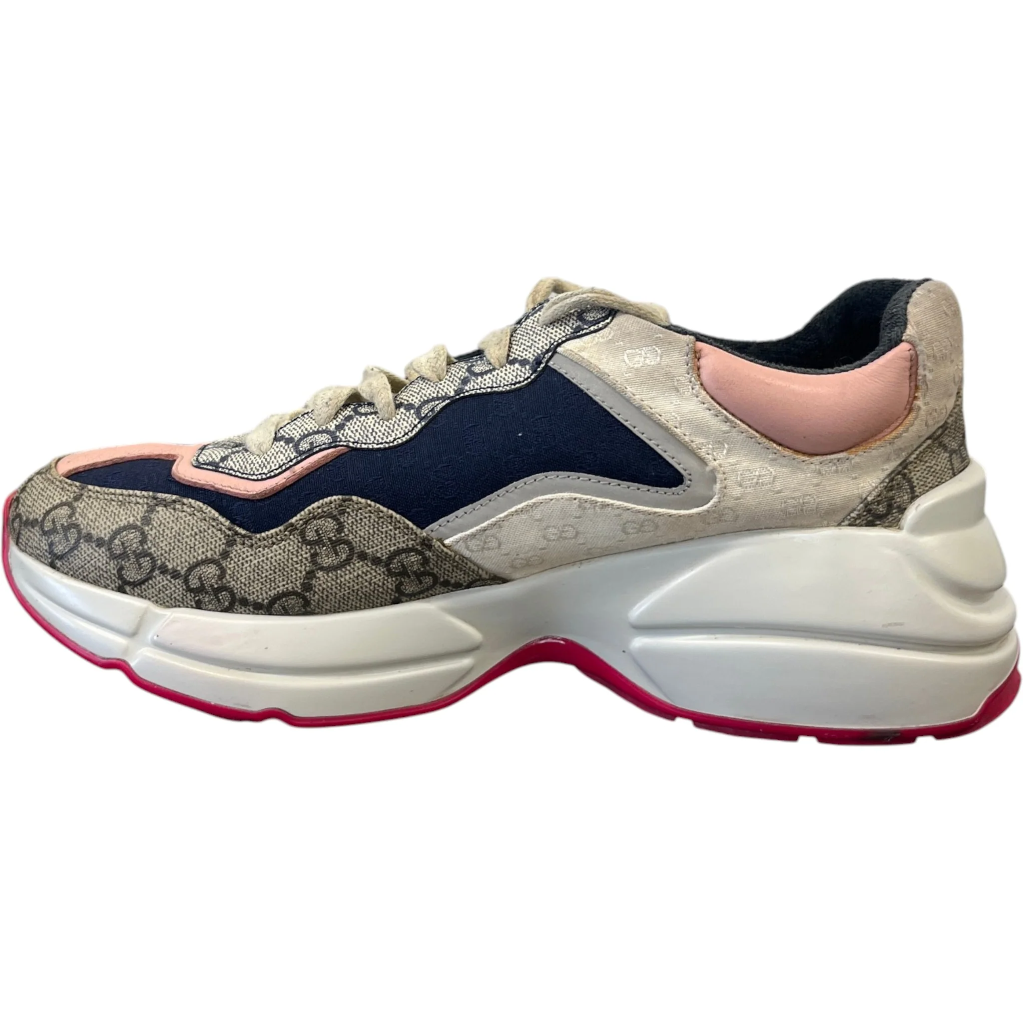 Women's Rhyton Low Trainers Beige Size EU 38 / UK 5 - Image 2