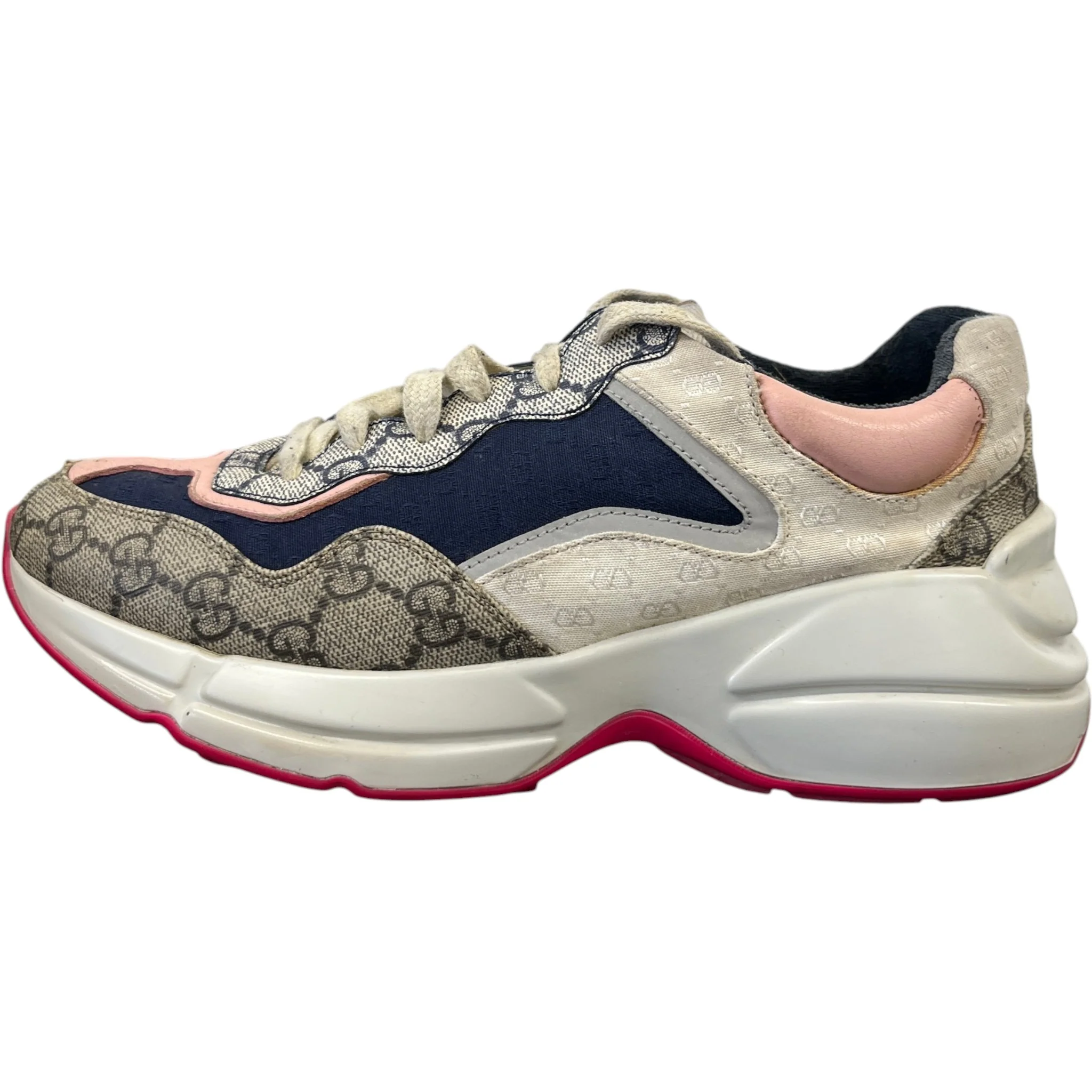 Women's Rhyton Low Trainers Beige Size EU 38 / UK 5 - Image 5