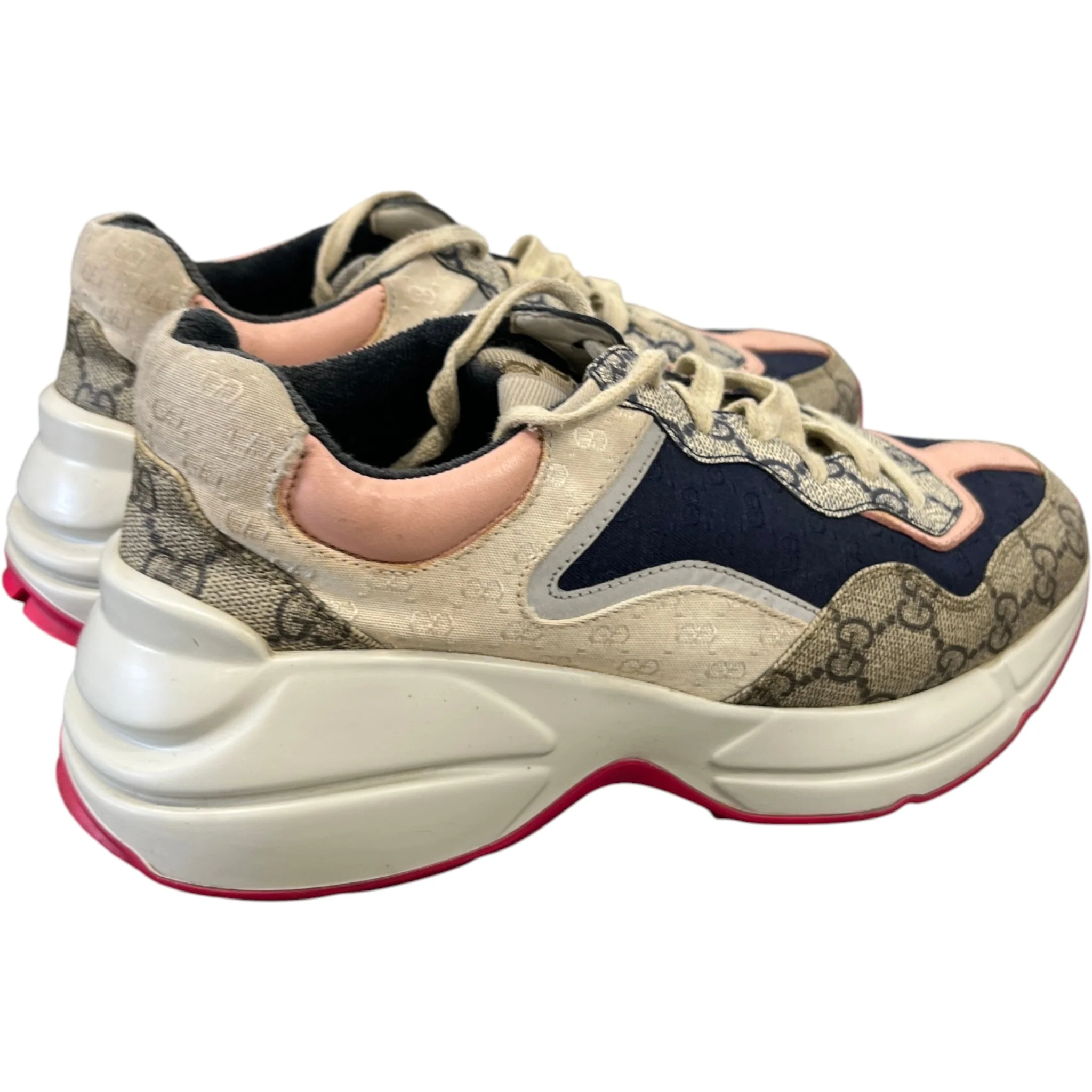 Women's Rhyton Low Trainers Beige Size EU 38 / UK 5 - Image 8
