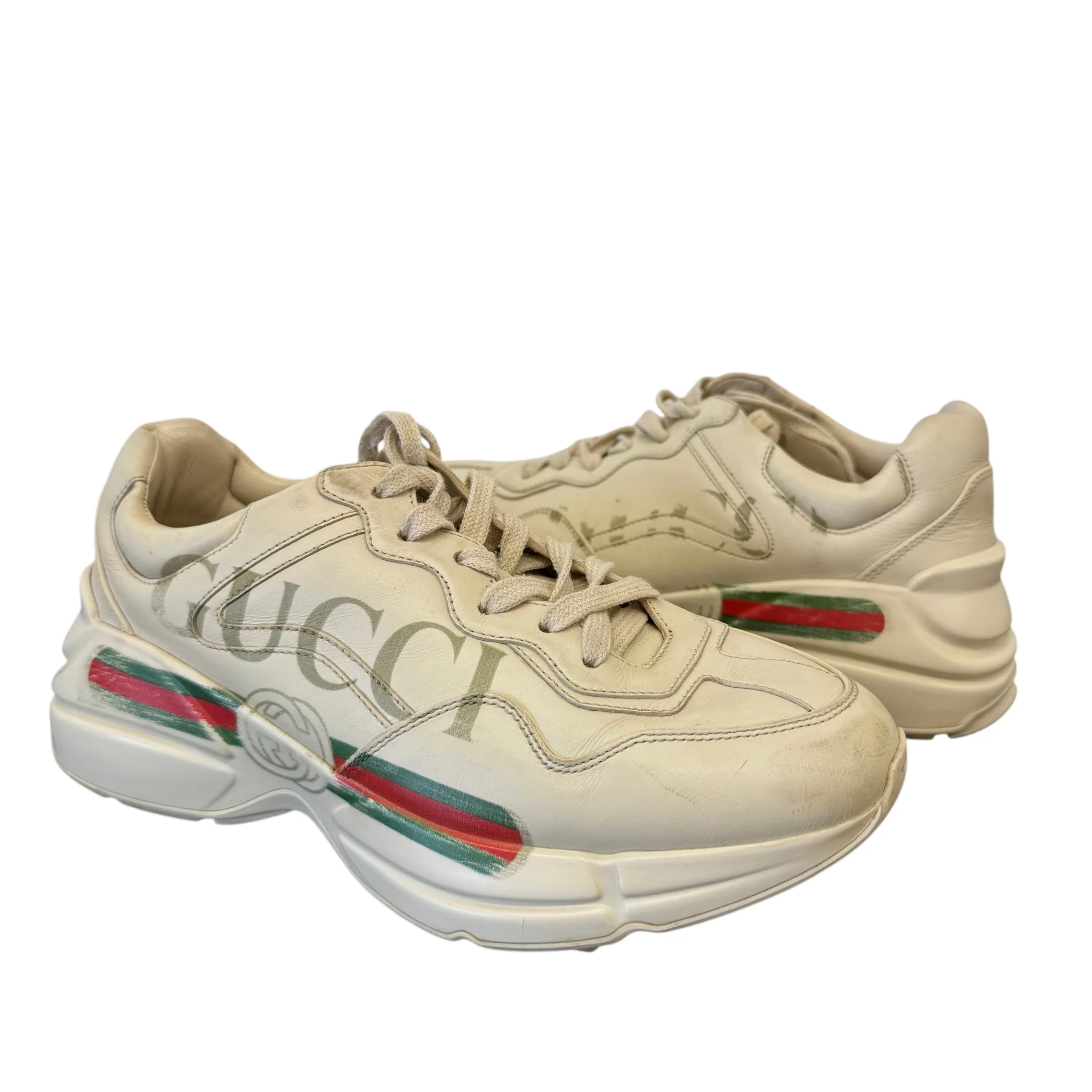Women's Rhyton Low Trainers Beige Size EU 38 / UK 5 - Image 3