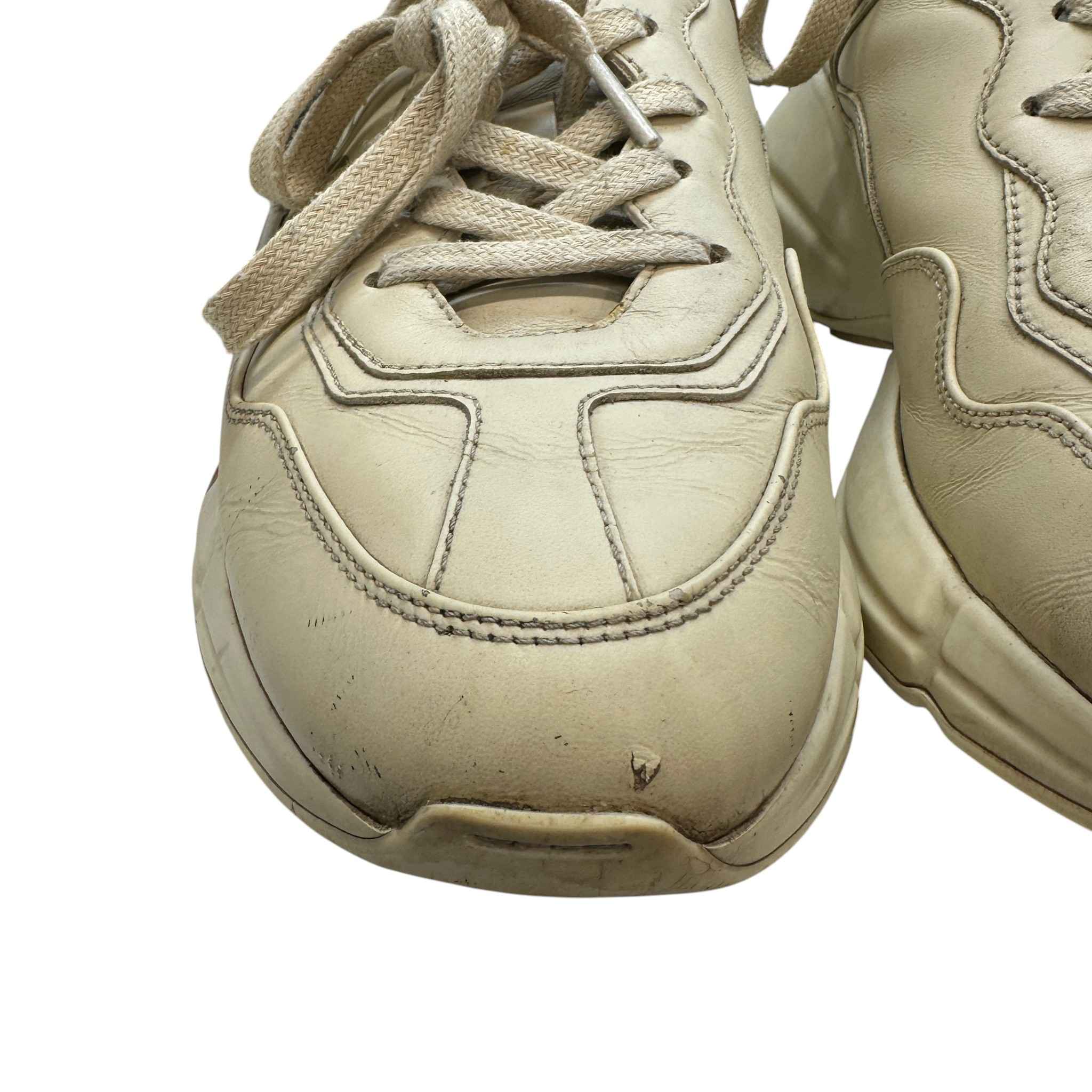 Women's Rhyton Low Trainers Beige Size EU 39 / UK 6 - Image 12