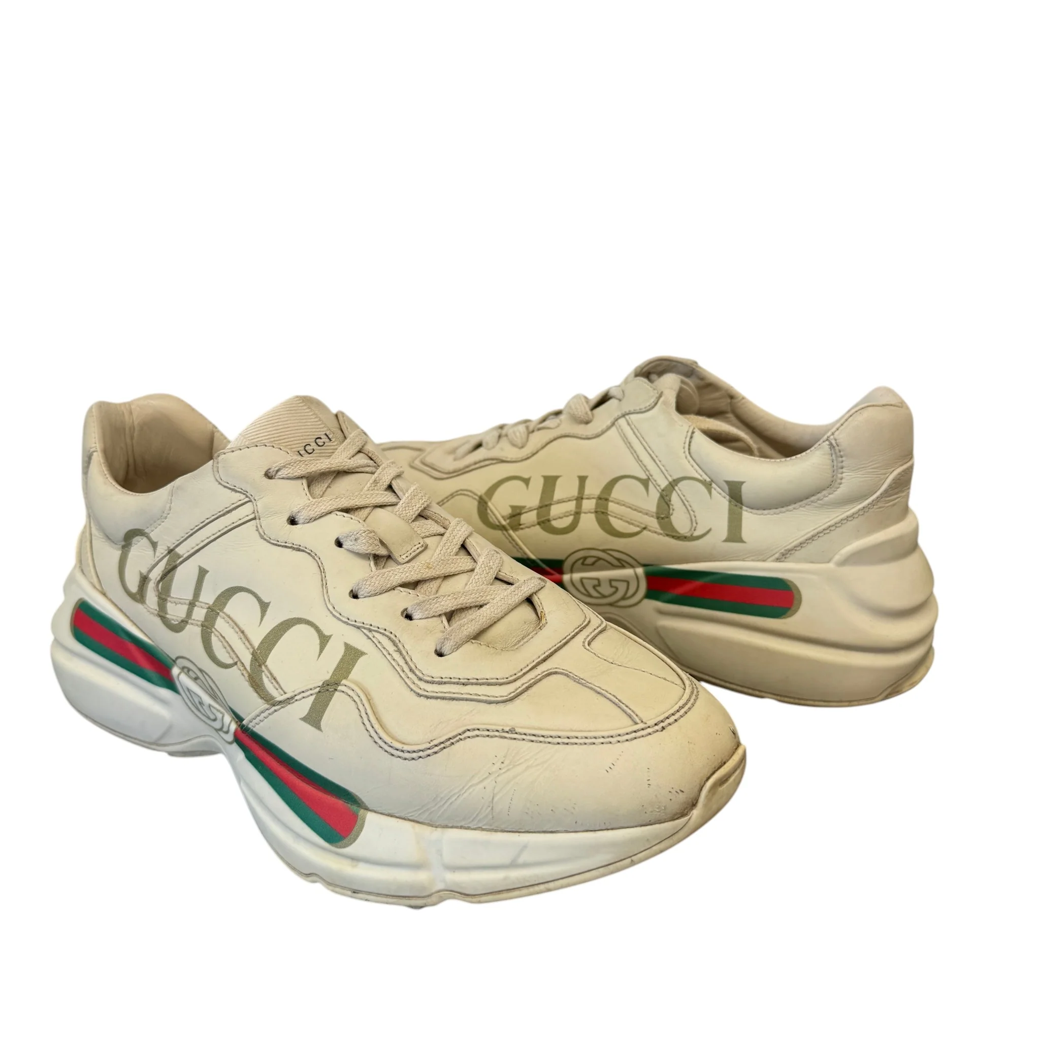 Women's Rhyton Low Trainers Beige Size EU 39 / UK 6 - Image 3