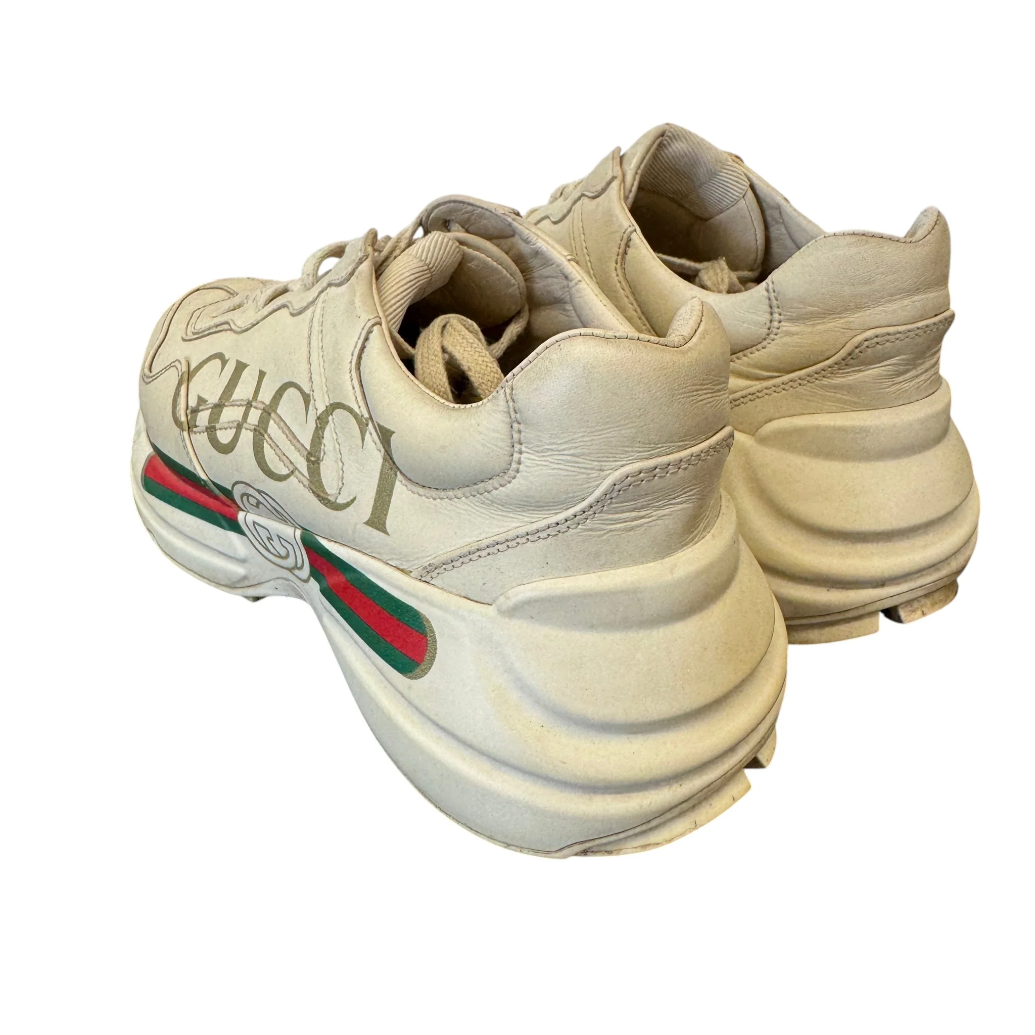 Women's Rhyton Low Trainers Beige Size EU 39 / UK 6 - Image 8