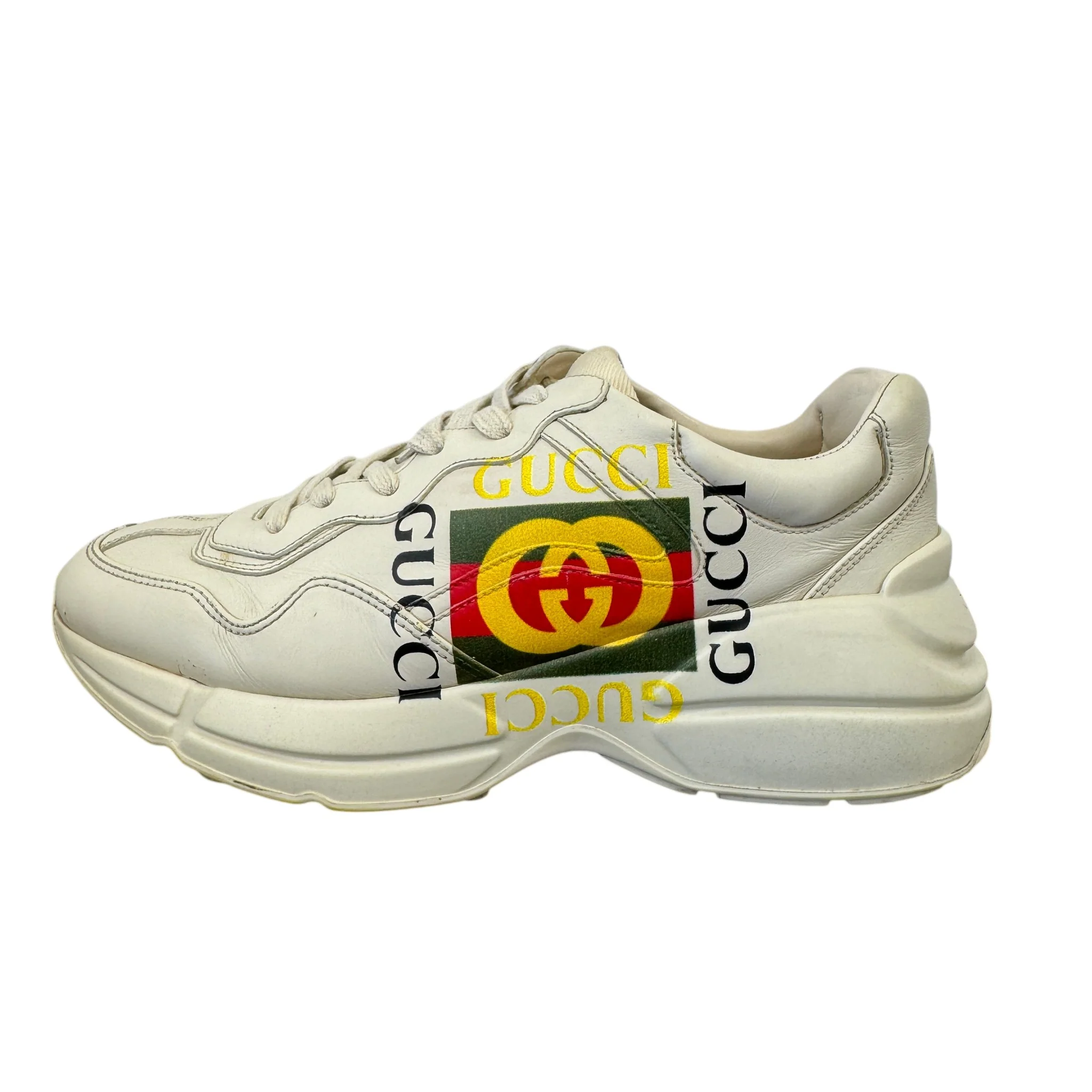Women's Rhyton Low Trainers Cream Size EU 39 / UK 6 - Image 4