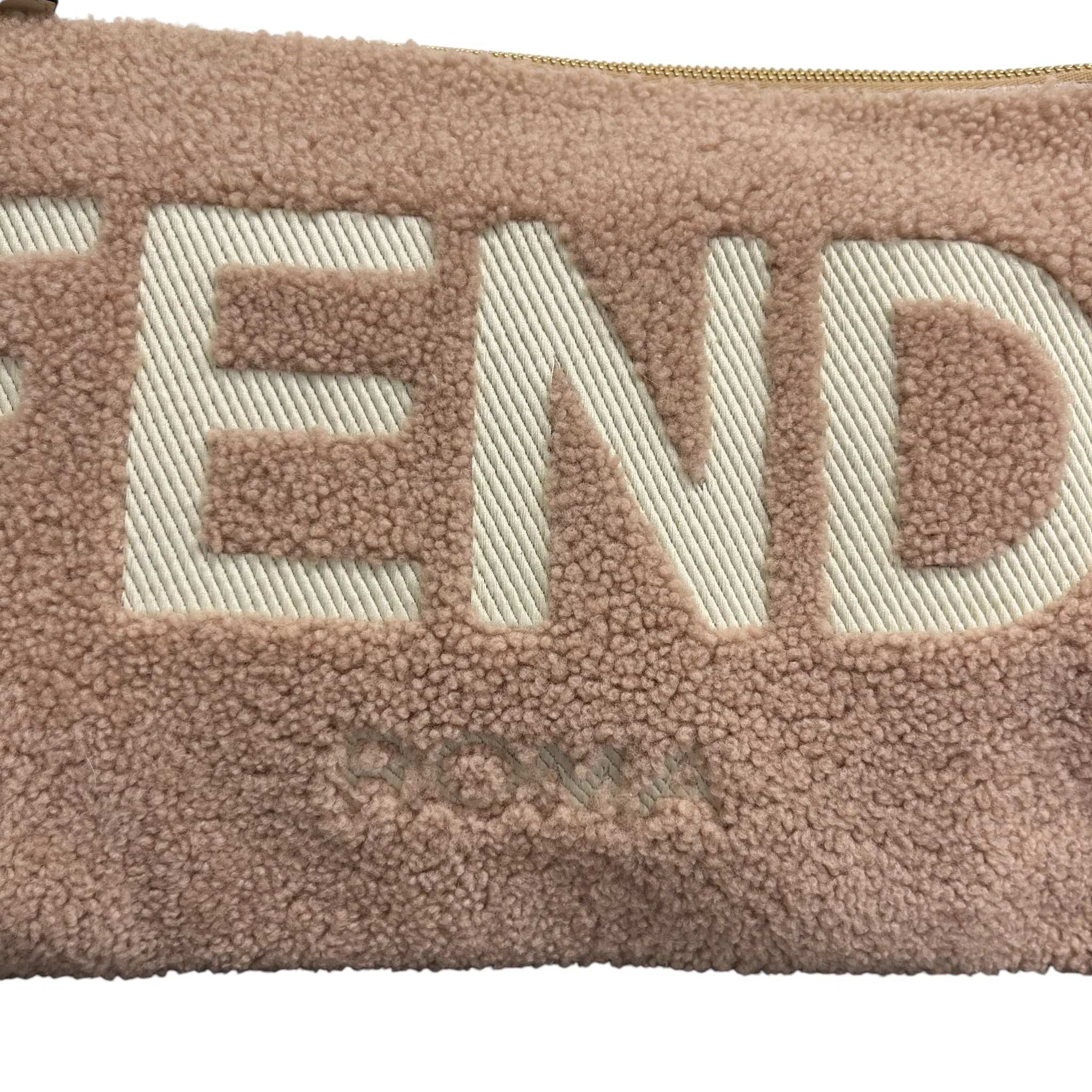 Women's Roma Shearling Pouch Pink - Image 9