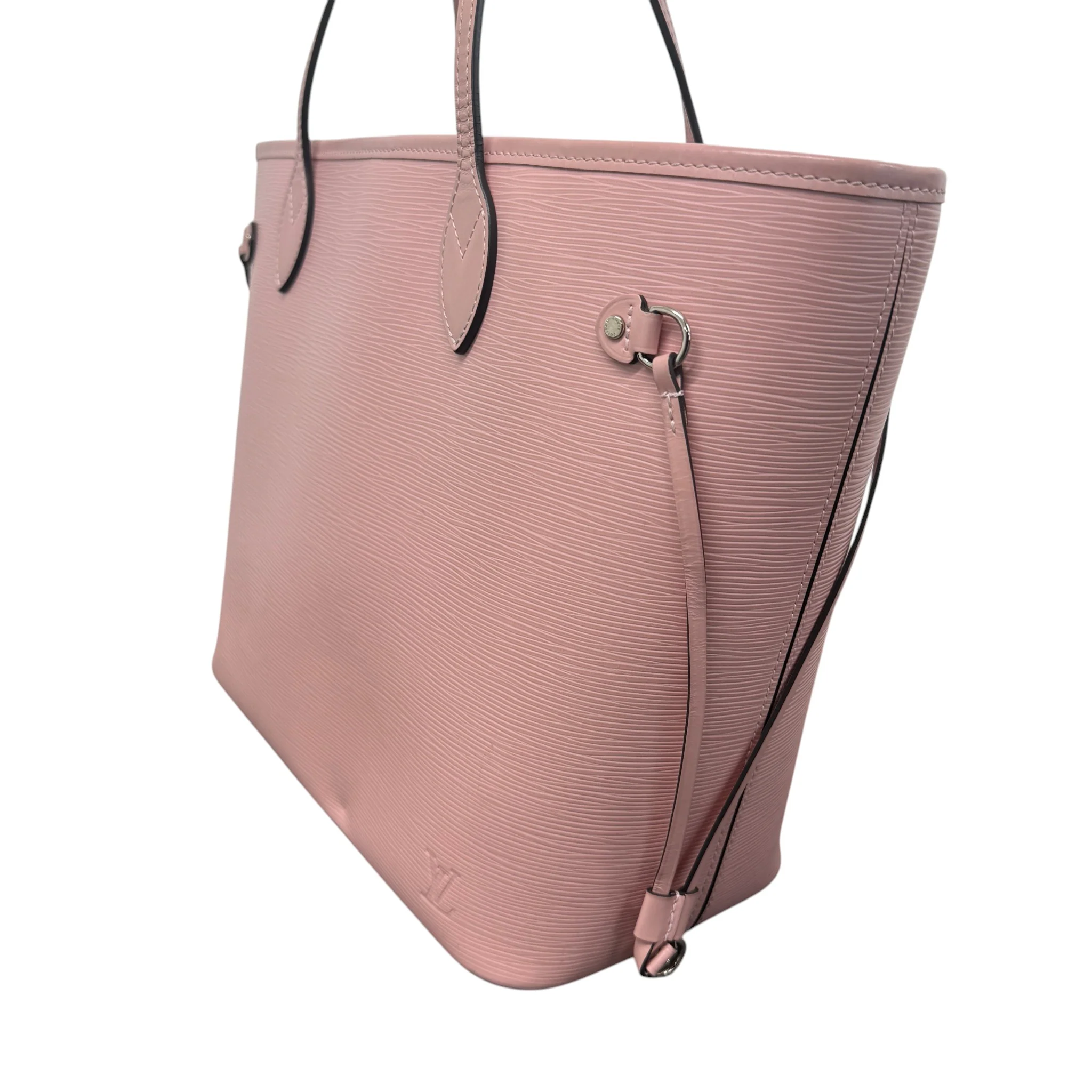 Women's Rose Ballerine Epi Neverfull Mm Bag Pink - Image 4