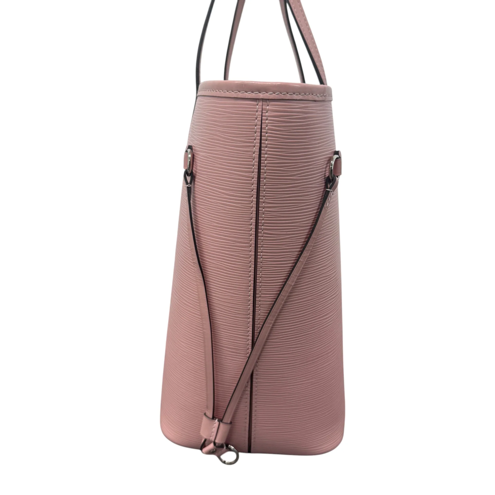 Women's Rose Ballerine Epi Neverfull Mm Bag Pink - Image 5