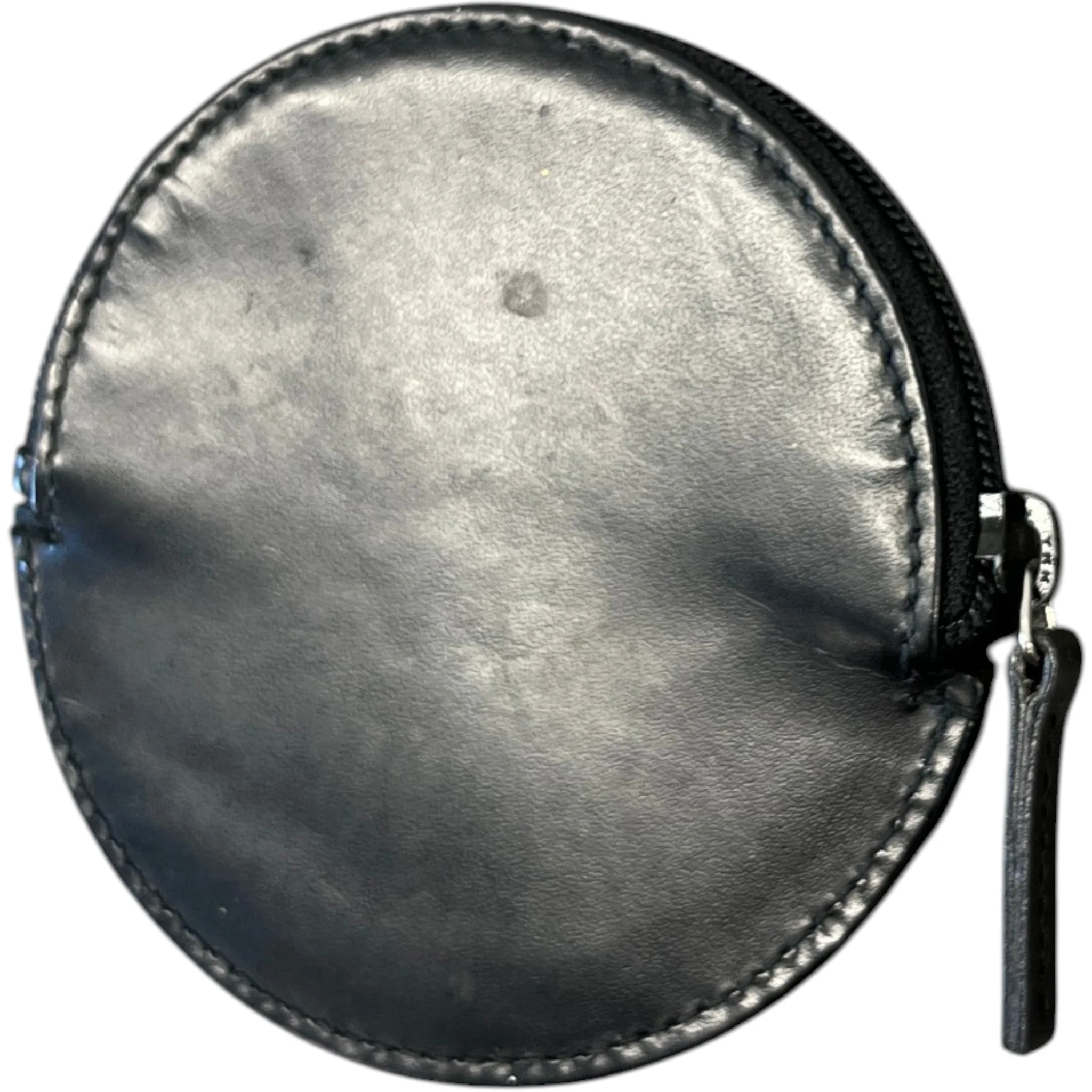 Women's Round Coin Wallet Black - Image 5