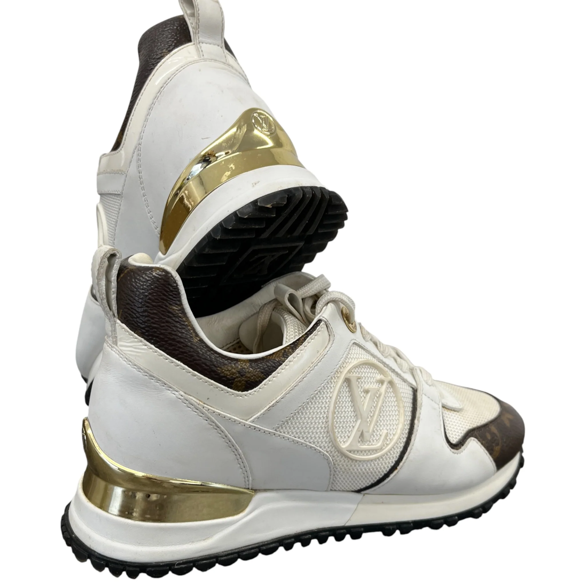 Women's Run Away Low Trainers White Size EU 34 / UK 1 - Image 10