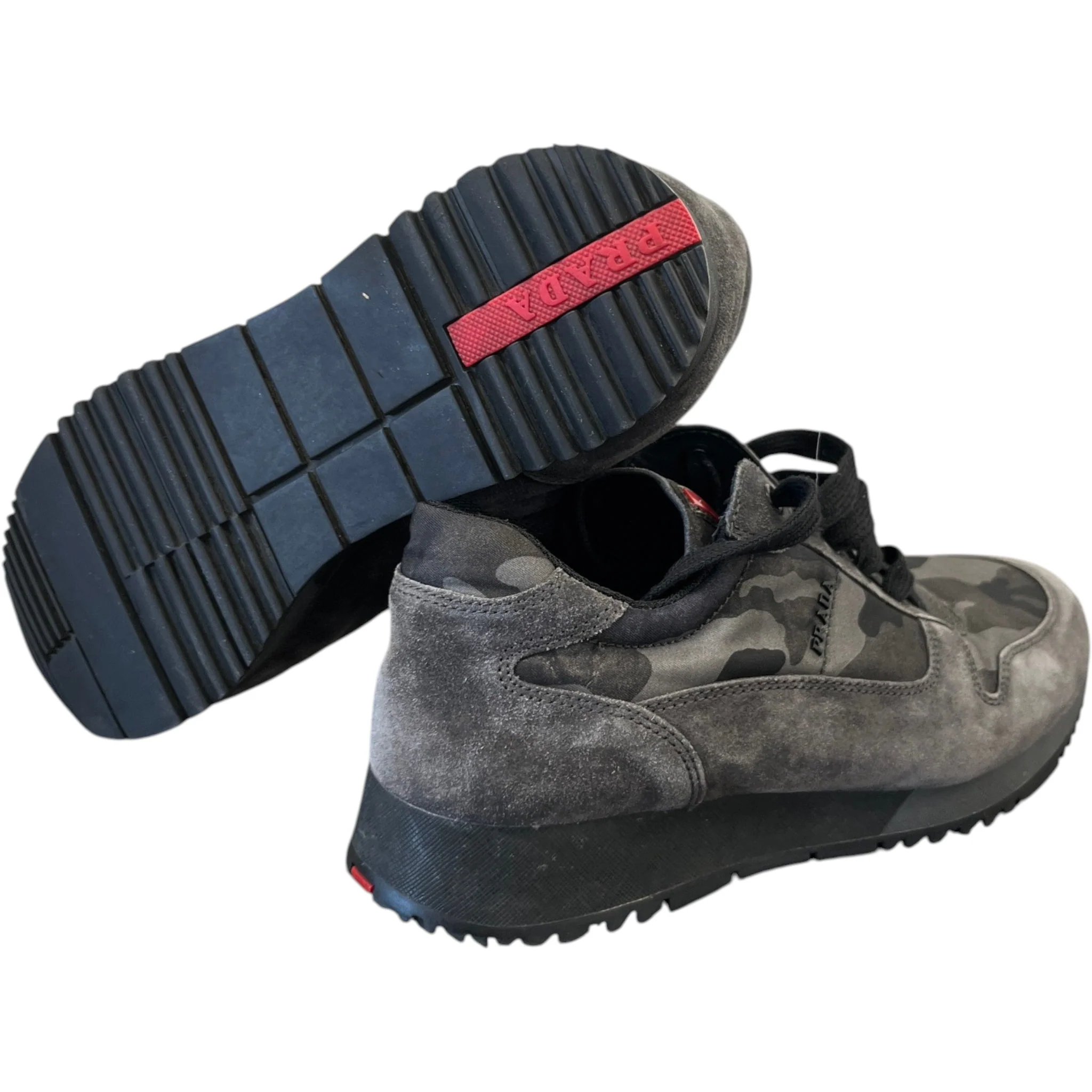 Women's Runner Camo Low Trainers Black Size EU 35.5 / UK 2.5 - Image 10