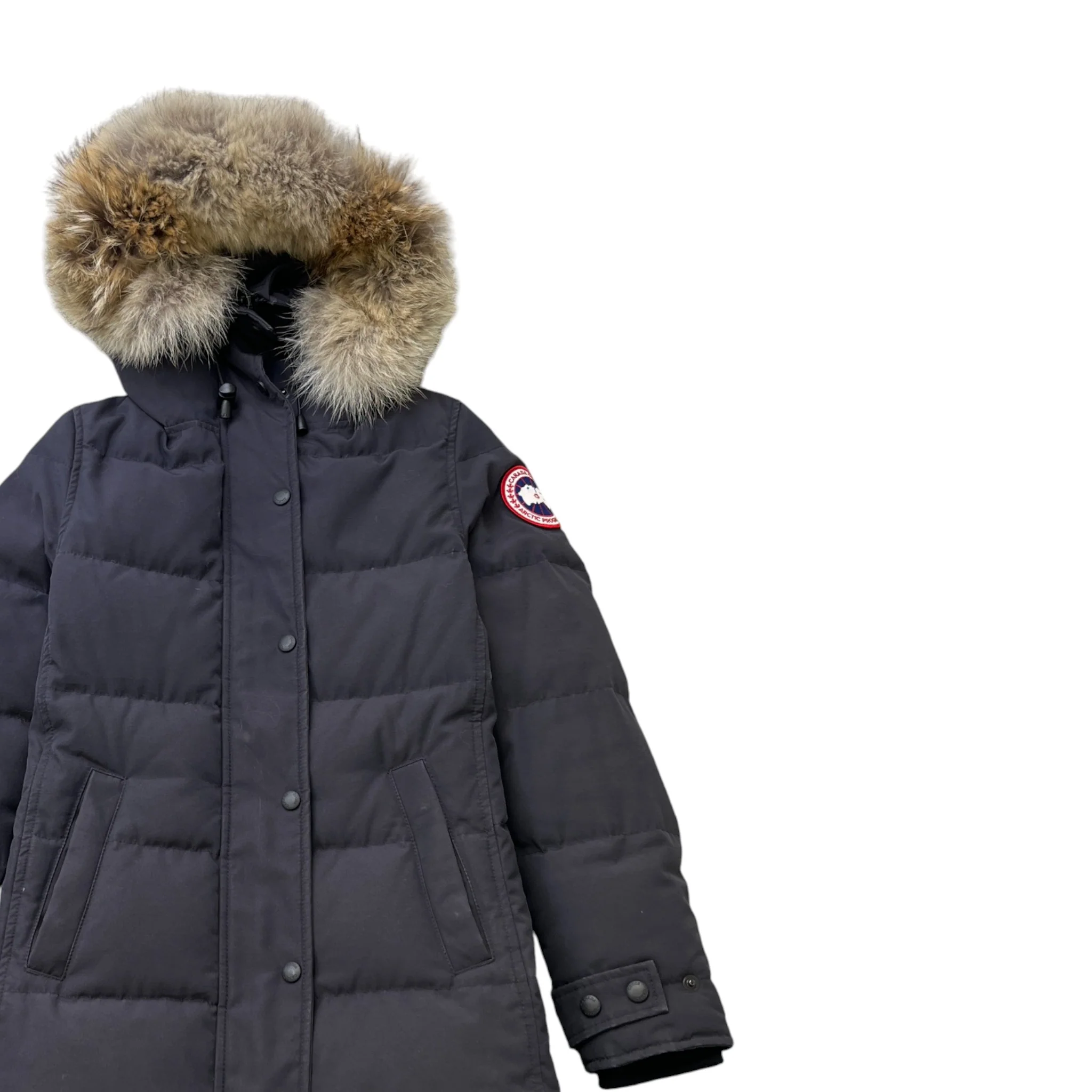Women's Shelburne Parka Down Jacket Navy Size XS - Image 3