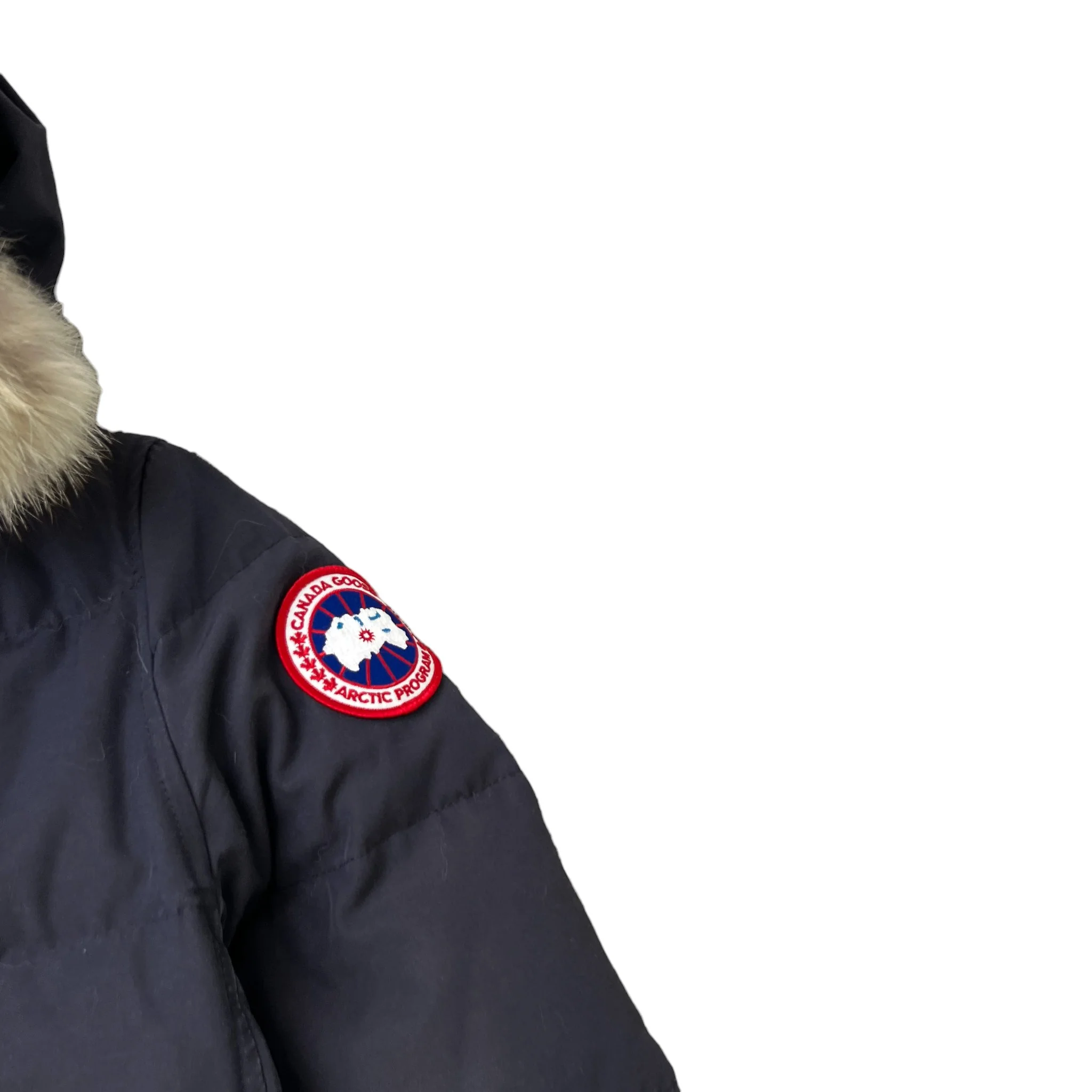 Women's Shelburne Parka Down Jacket Navy Size XS - Image 5