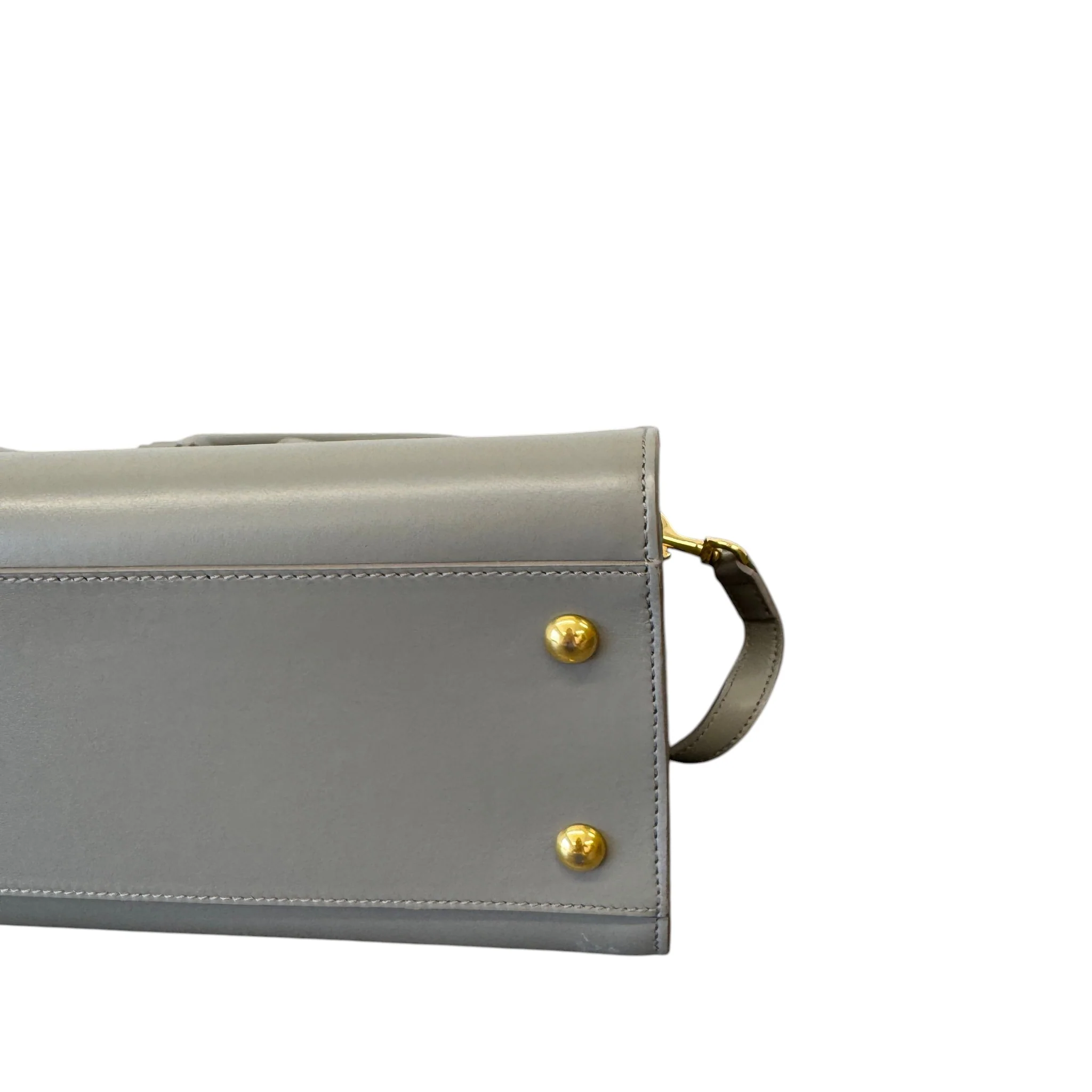 Women's Small Cabas Handbag Grey - Image 9
