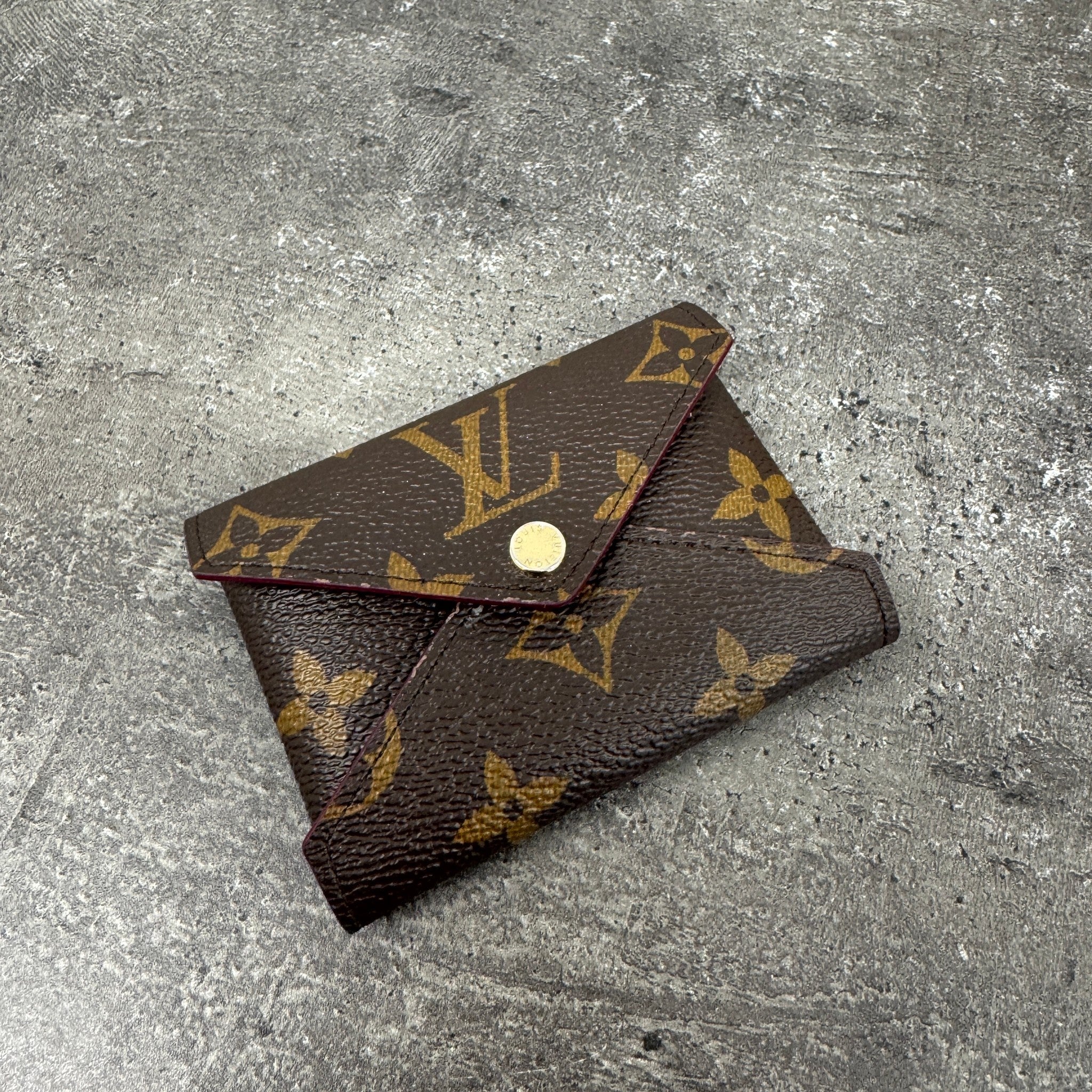 Women's Small Monogram Canvas Kirigami Wallet Brown - Image 7