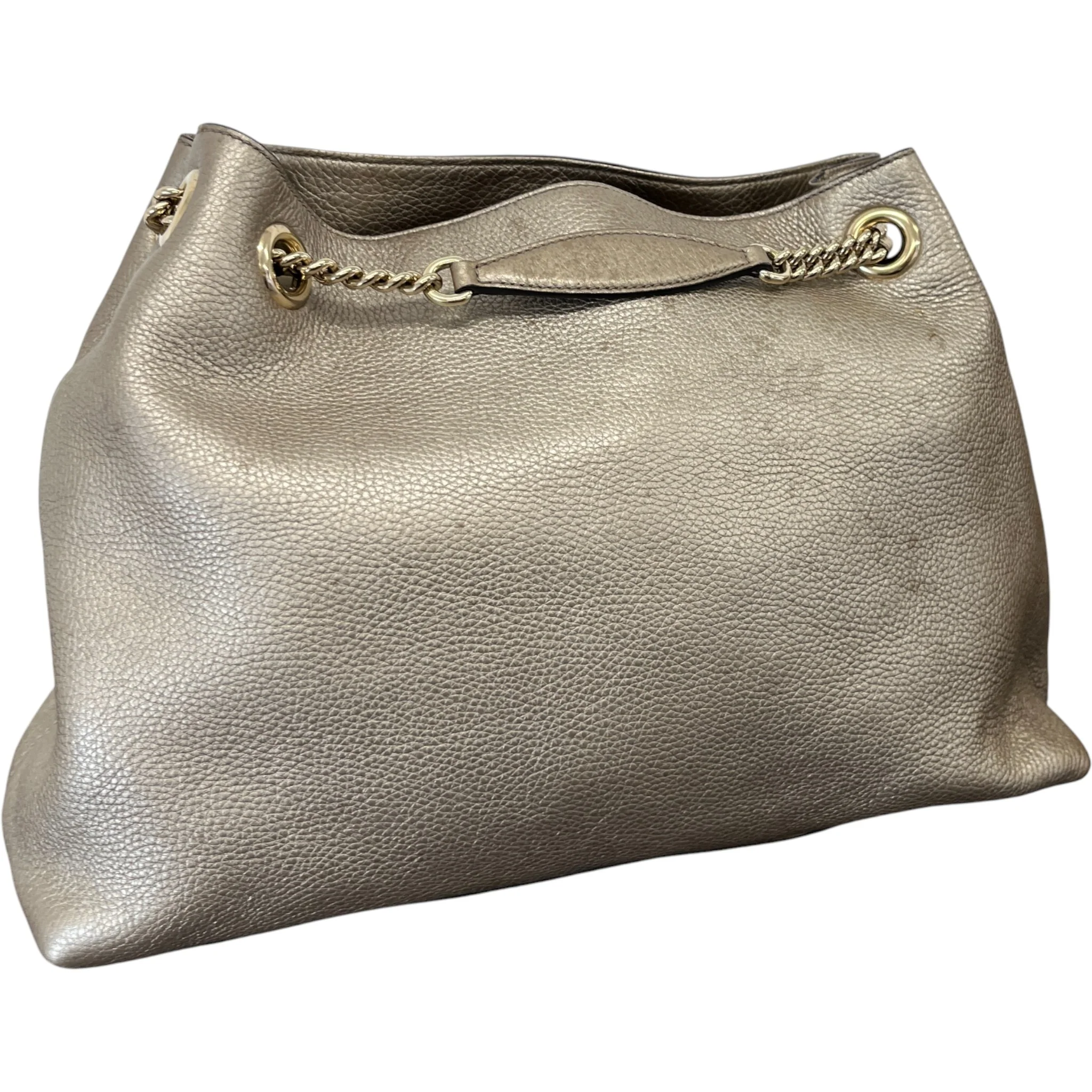 Women's Soho Tote Handbag Gold - Image 9