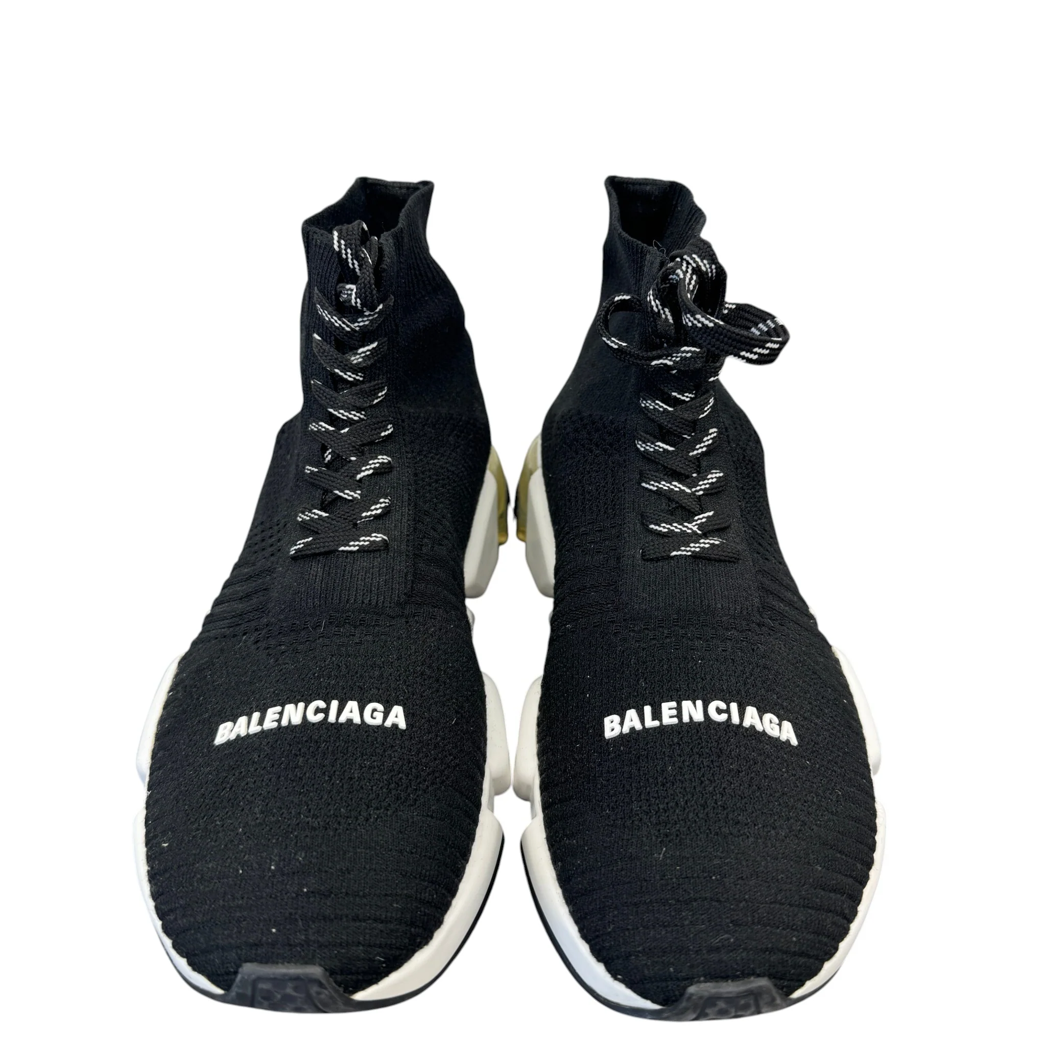 Women's Speed Lace High Trainers Black Size EU 40 / UK 7 - Image 6