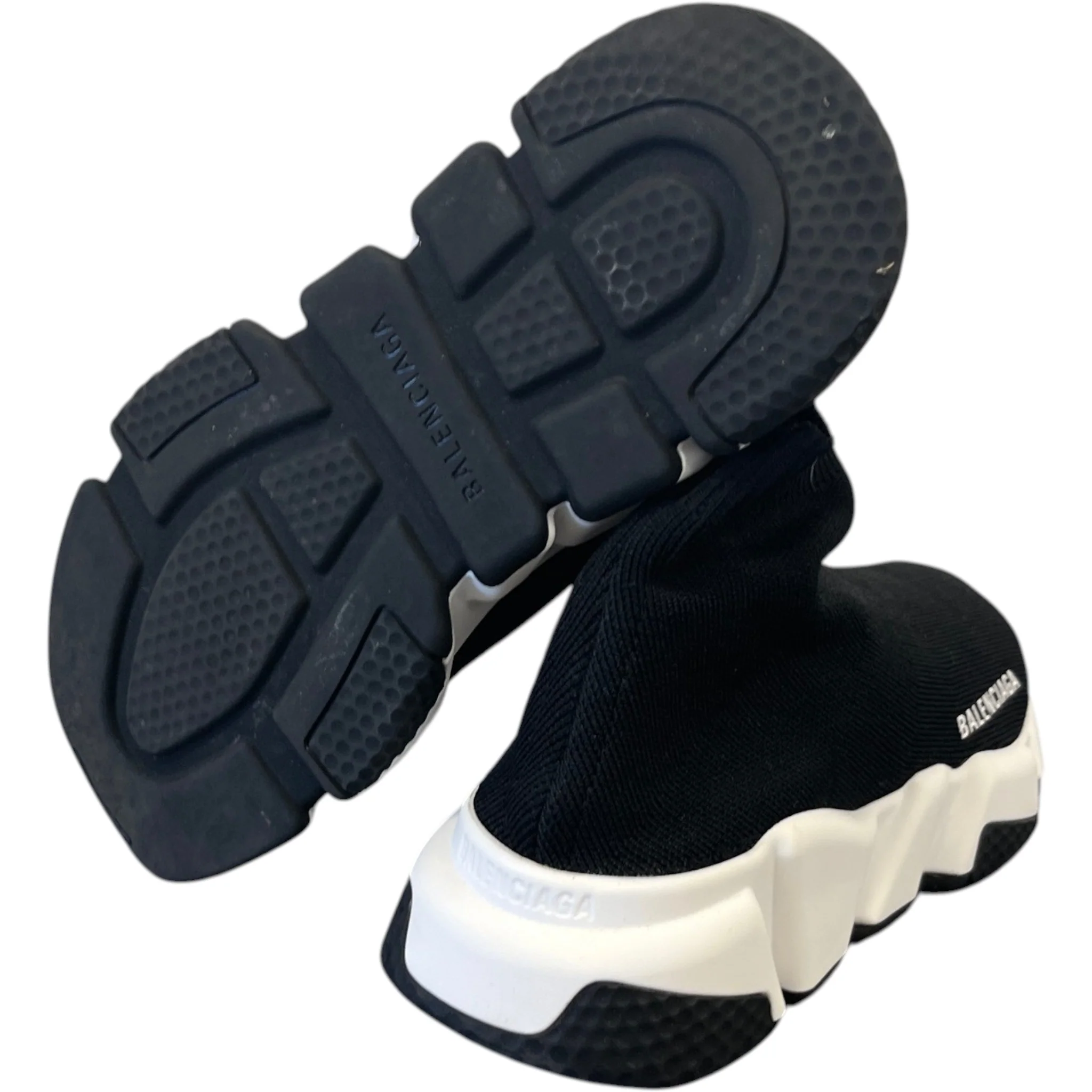 Women's Speed Sock High Trainers Black Size EU 35 / UK 2 - Image 10
