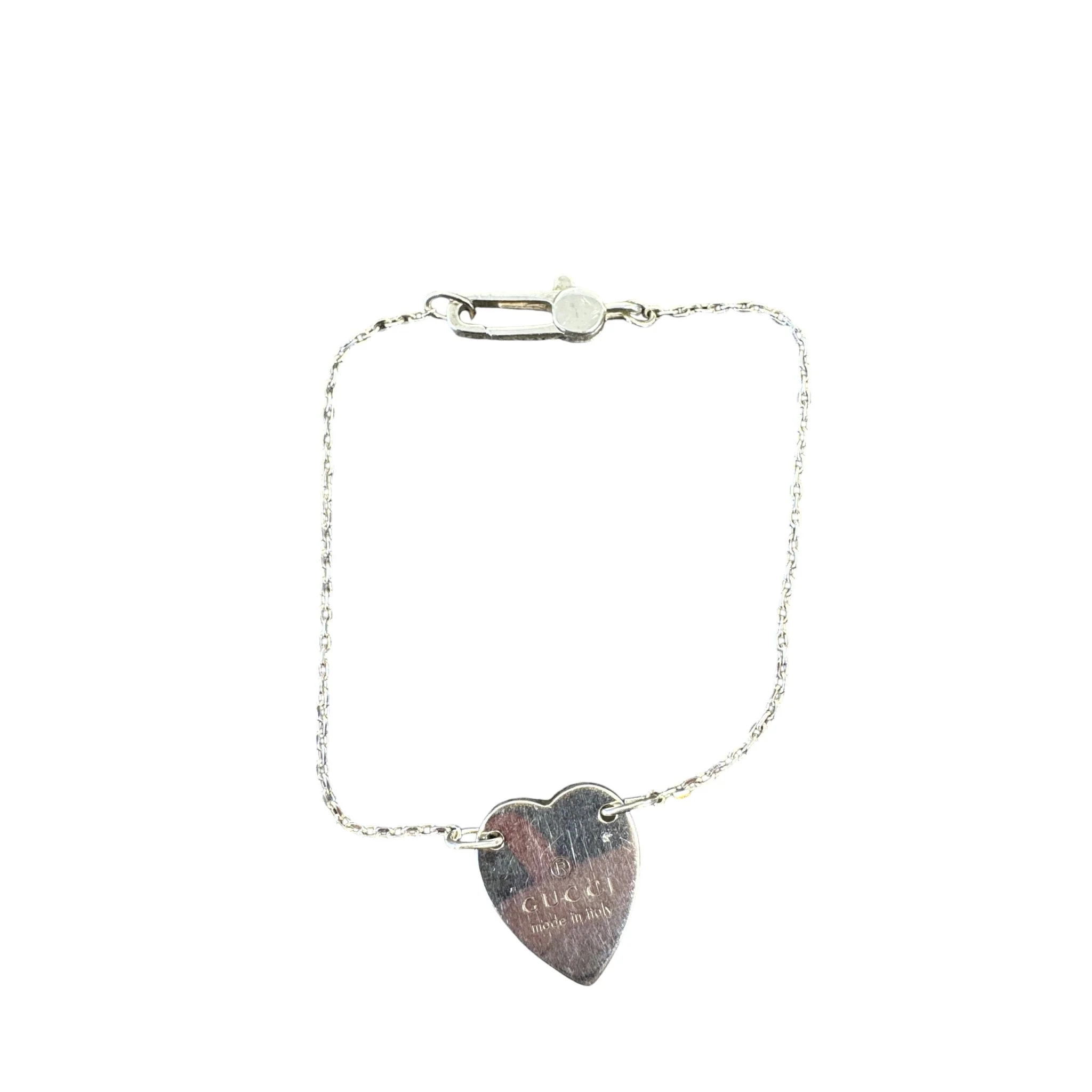 Women's Trademark Heart Bracelet Silver - Image 3